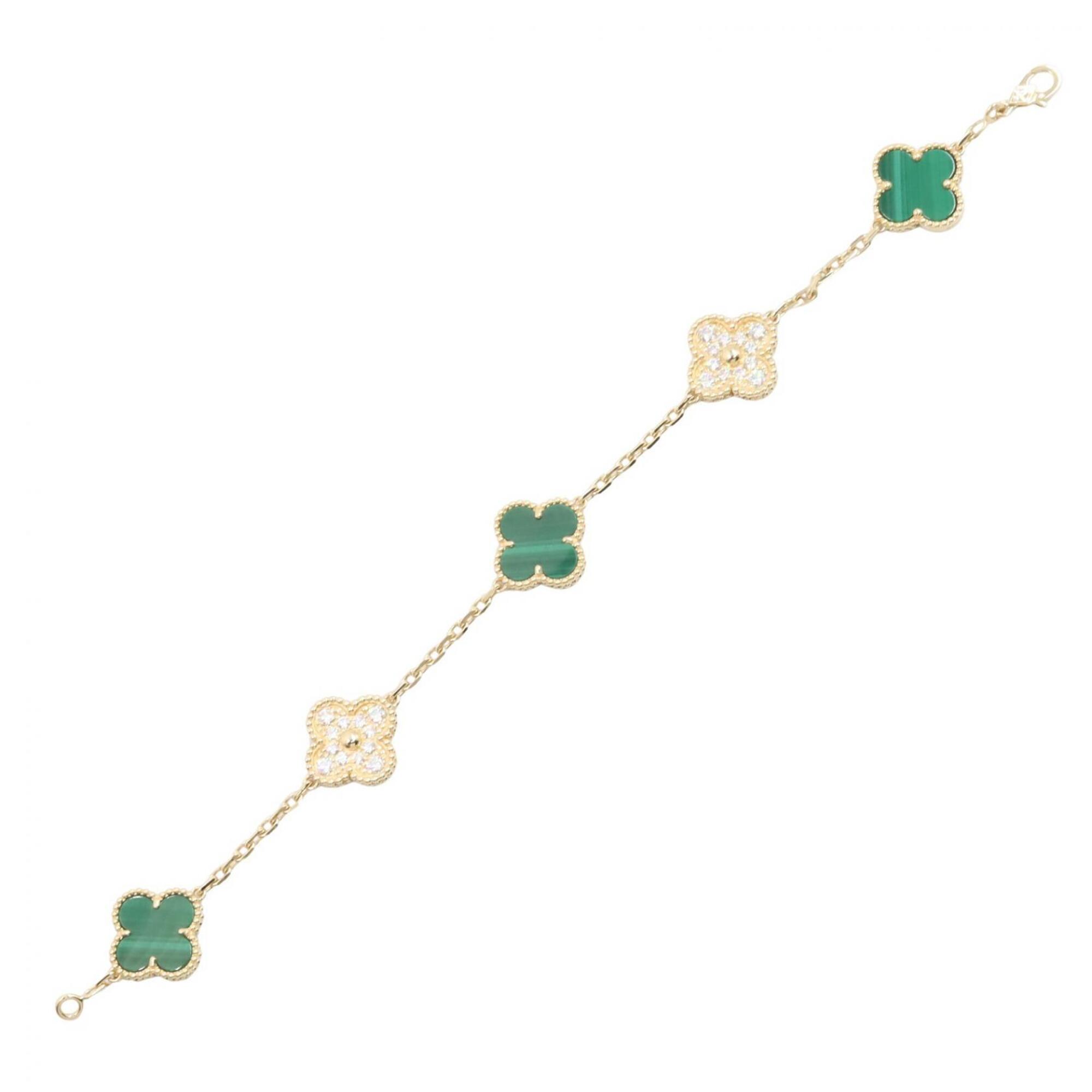 Van Cleef & Arpels Vintage Alhambra 5-Motif Bracelet RN0001409
