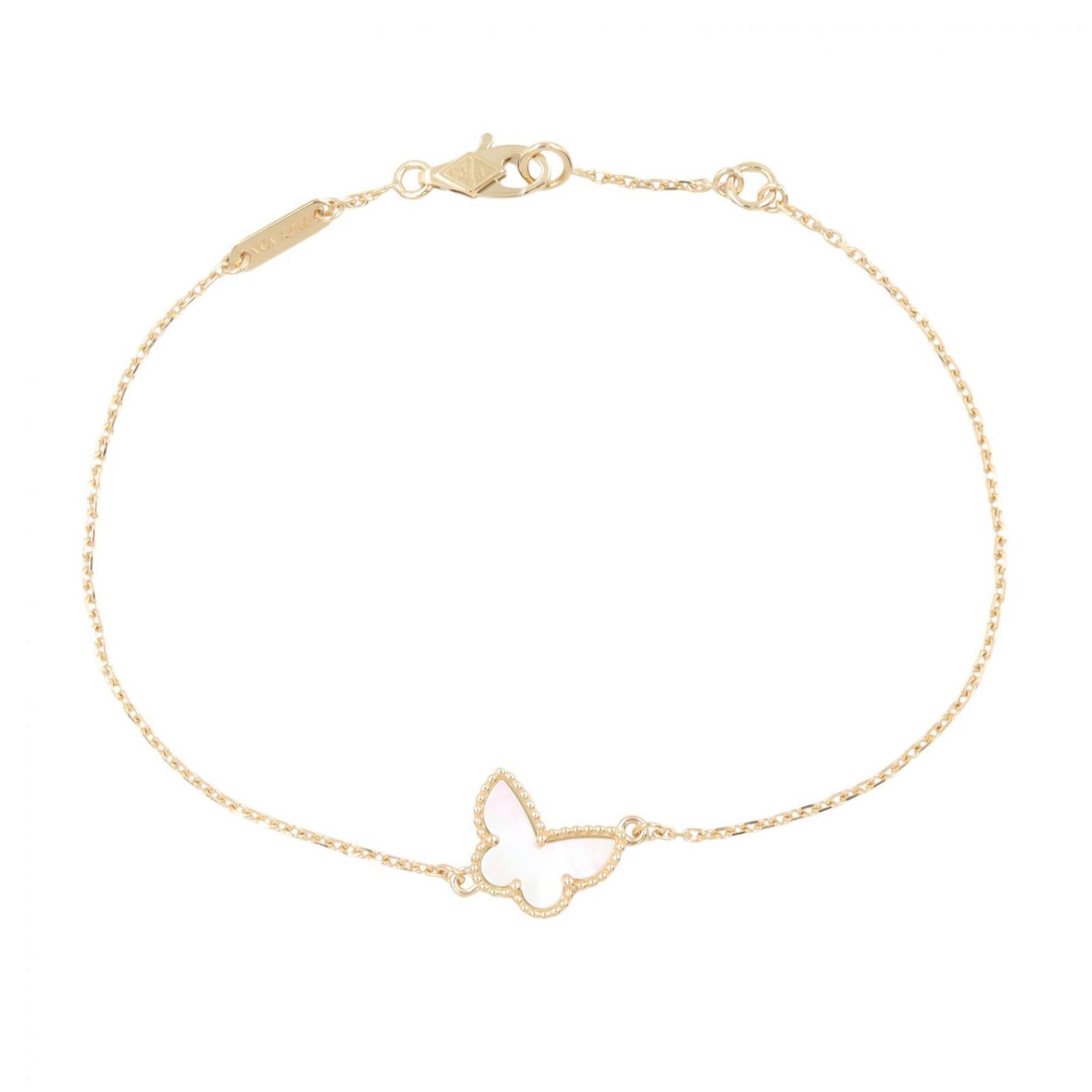 Van Cleef & Arpels Sweet Papillon Mother of Pearl Bracelet RN0001410