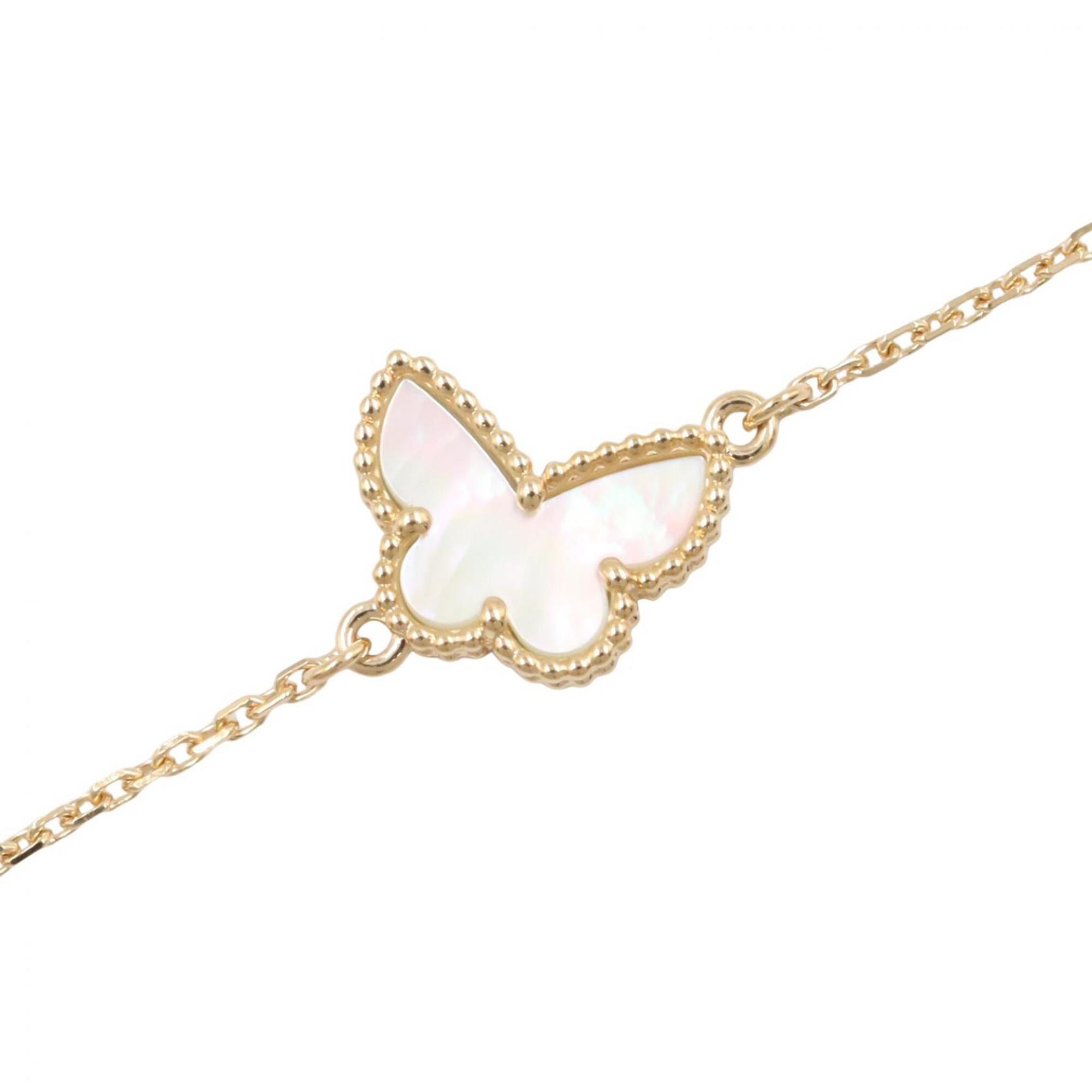 Van Cleef & Arpels Sweet Papillon Mother of Pearl Bracelet RN0001410