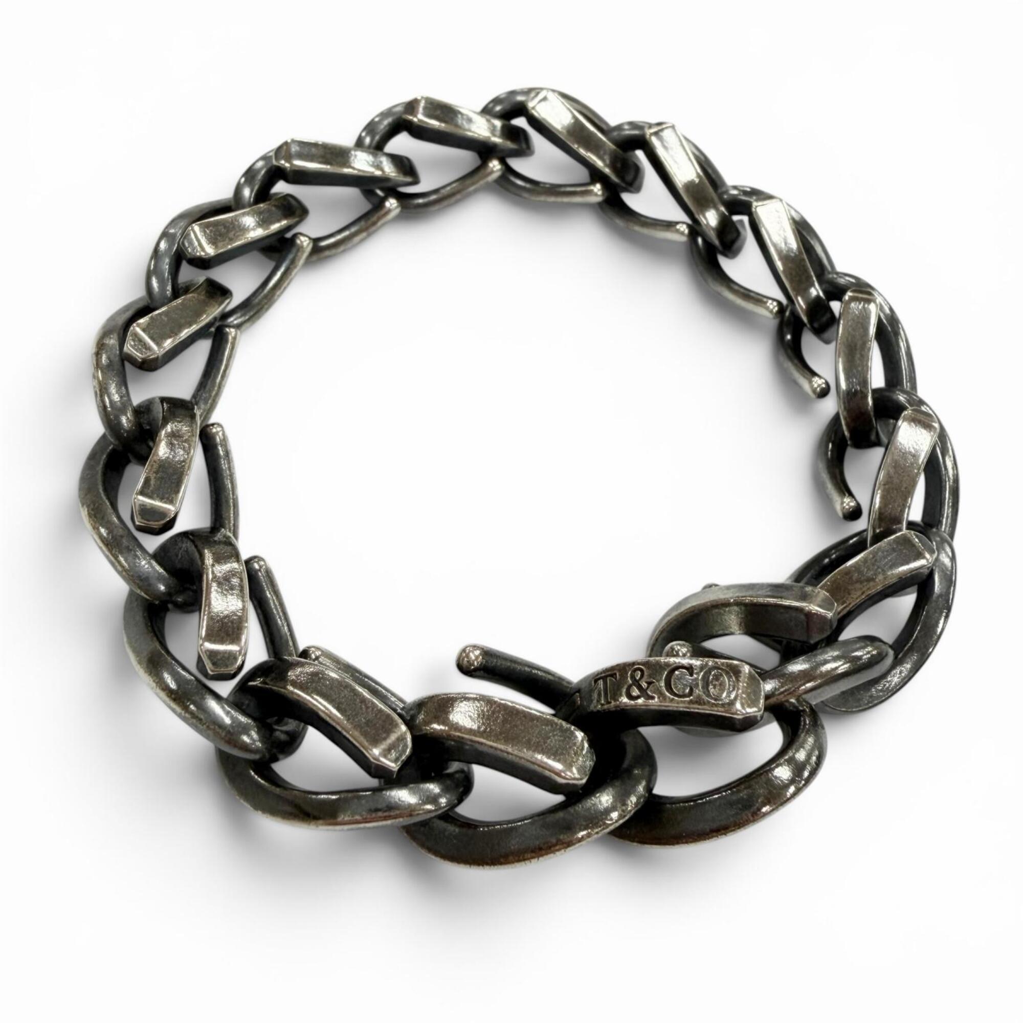 Tiffany Forge Bracelet Large Link RN0001437