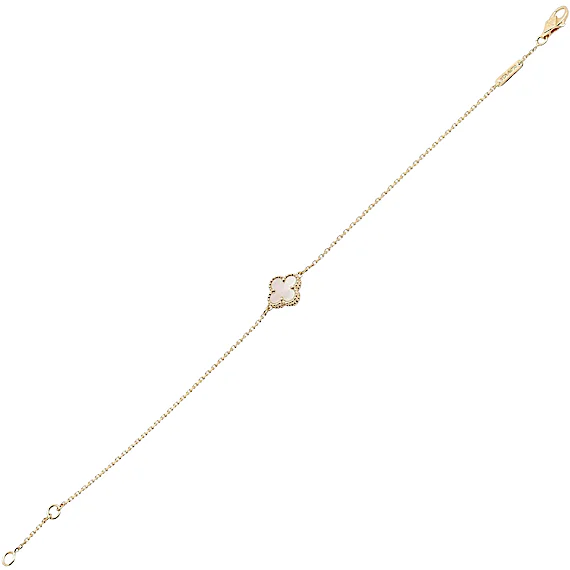 Van Cleef & Arpels Sweet Alhambra Mother-of-Pearl Bracelet RN0001439 Van Cleef & Arpels Sweet Alhambra Mother-of-Pearl Bracelet RN0001439