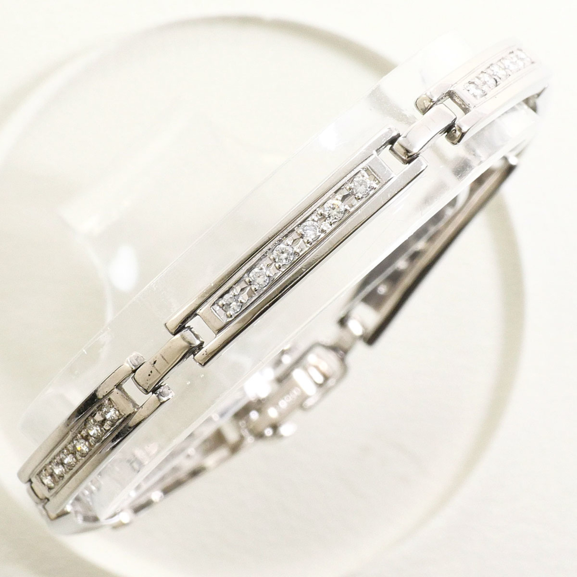 Unbranded PT850 Platinum Bracelet 0.50ct Diamonds RN0001443
