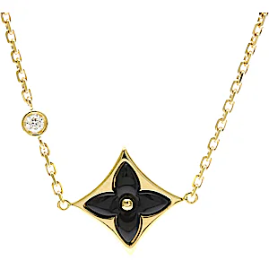 Louis Vuitton Brassle Star Blossom Onyx 1P Diamond Bracelet RN0001463 Louis Vuitton Brassle Star Blossom Onyx 1P Diamond Bracelet RN0001463