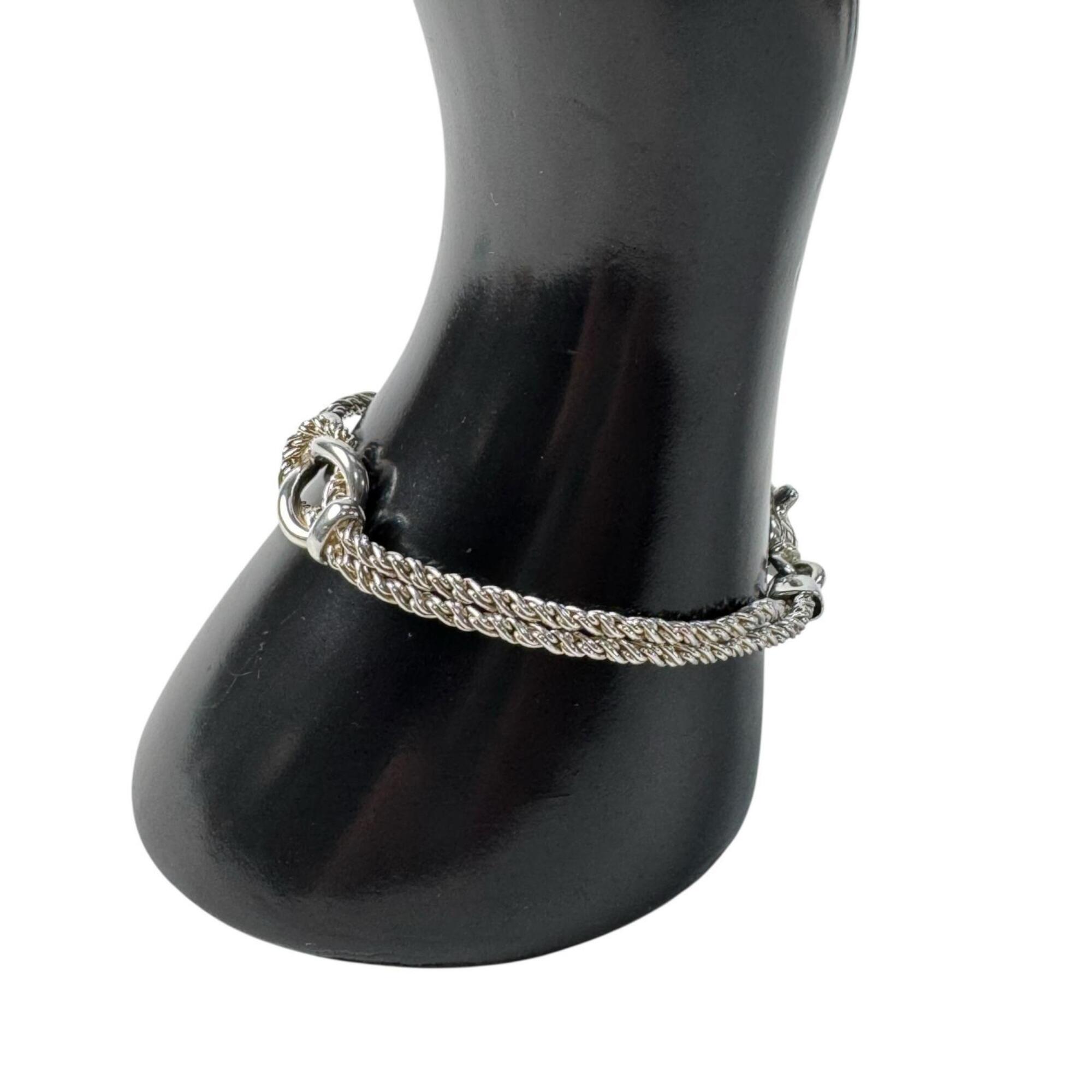 Tiffany Center Knot Double Rope Bracelet RN0001469