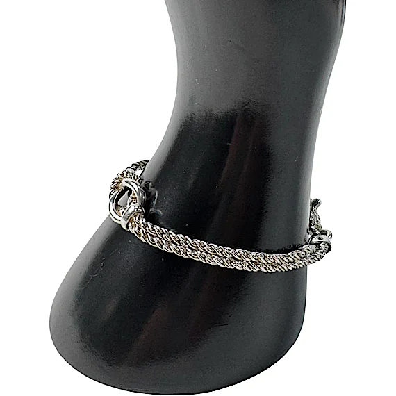 Tiffany Center Knot Double Rope Bracelet RN0001469 Tiffany Center Knot Double Rope Bracelet RN0001469