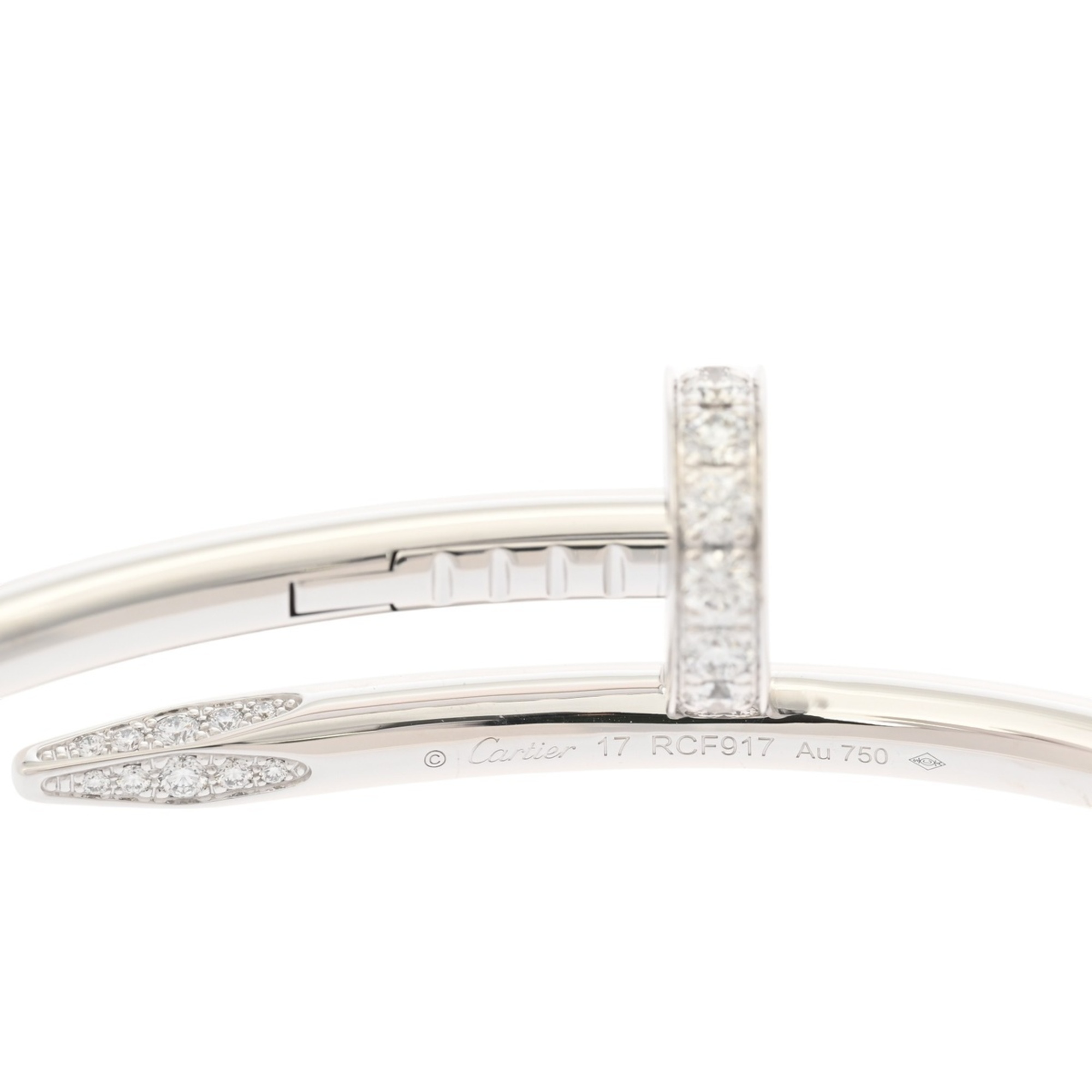 Cartier Juste un Clou Classic Model Diamond Bracelet RN0001470