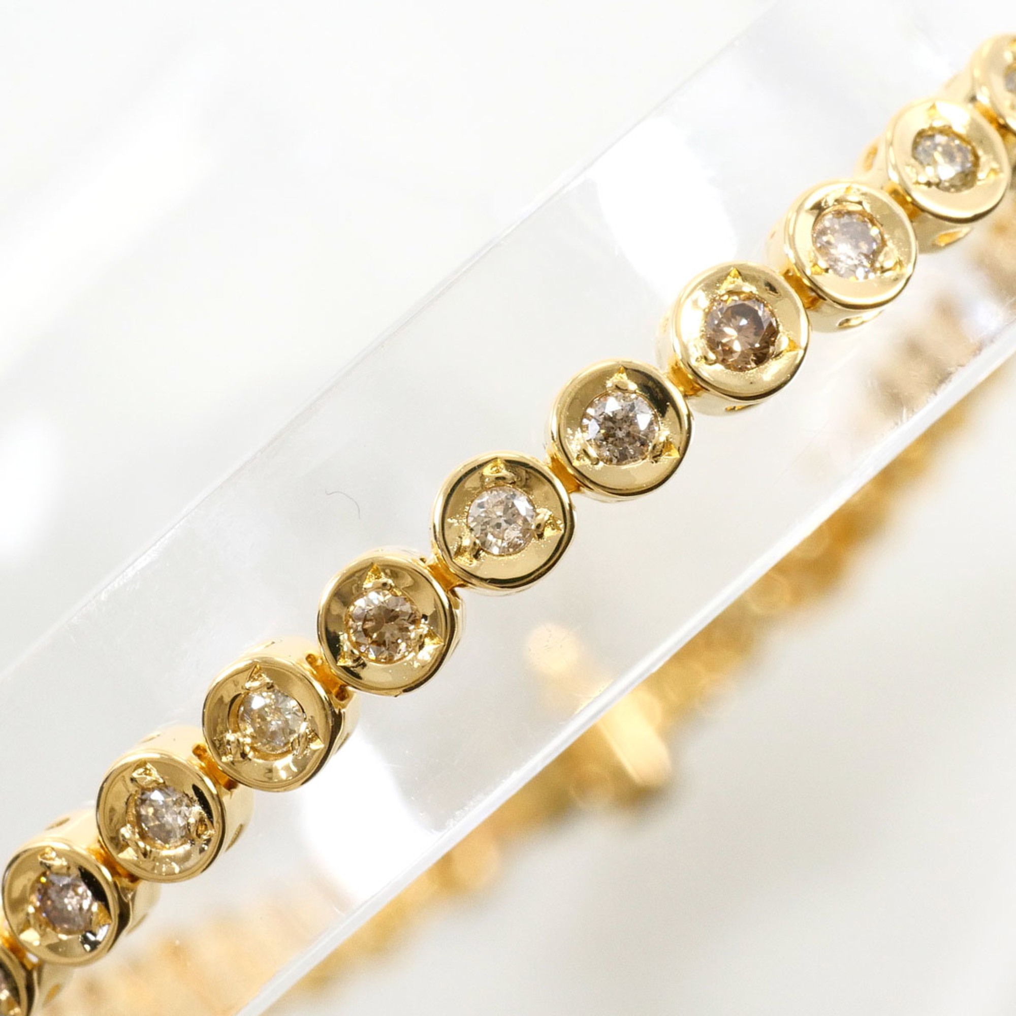 Unbranded 18K Yellow Gold Bracelet with 1.00ct Diamond RN0001492