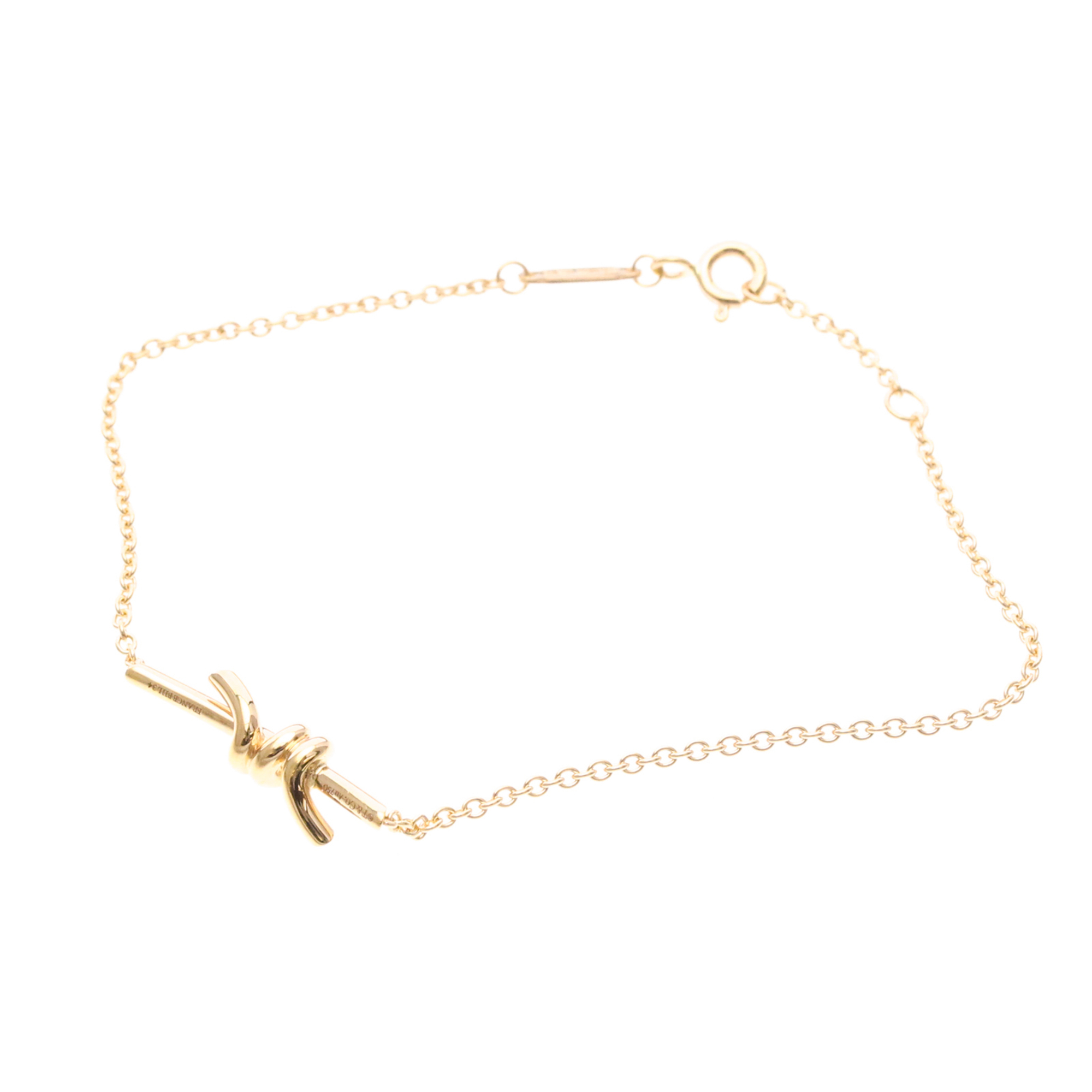 Tiffany Tiffany Knot Chain Bracelet RN0001514