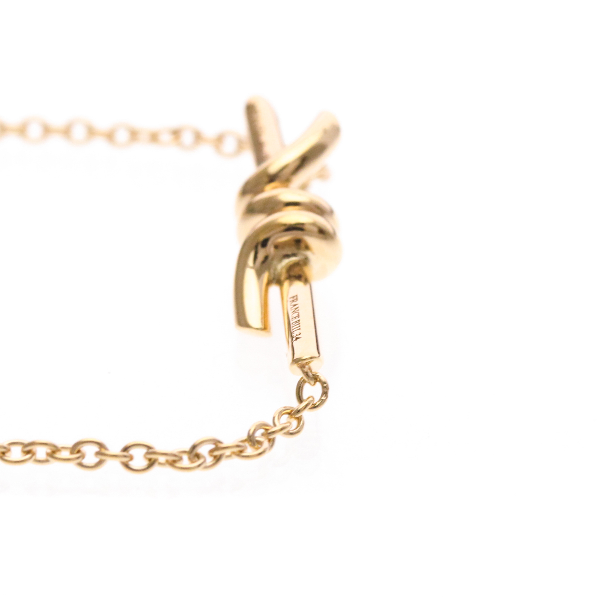 Tiffany Tiffany Knot Chain Bracelet RN0001514