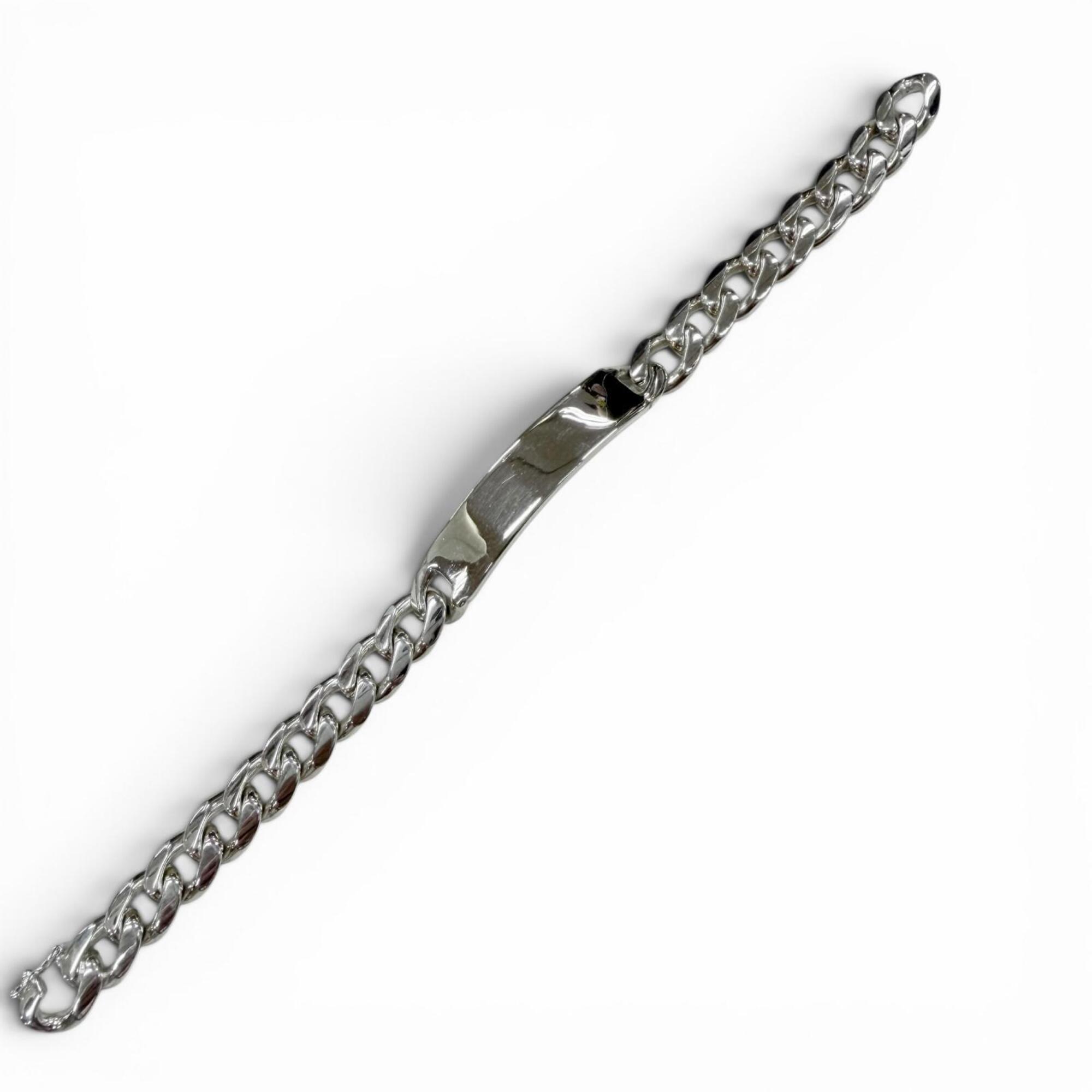 Tiffany Tiffany Vintage 925 Curb Chain ID Bracelet RN0001548