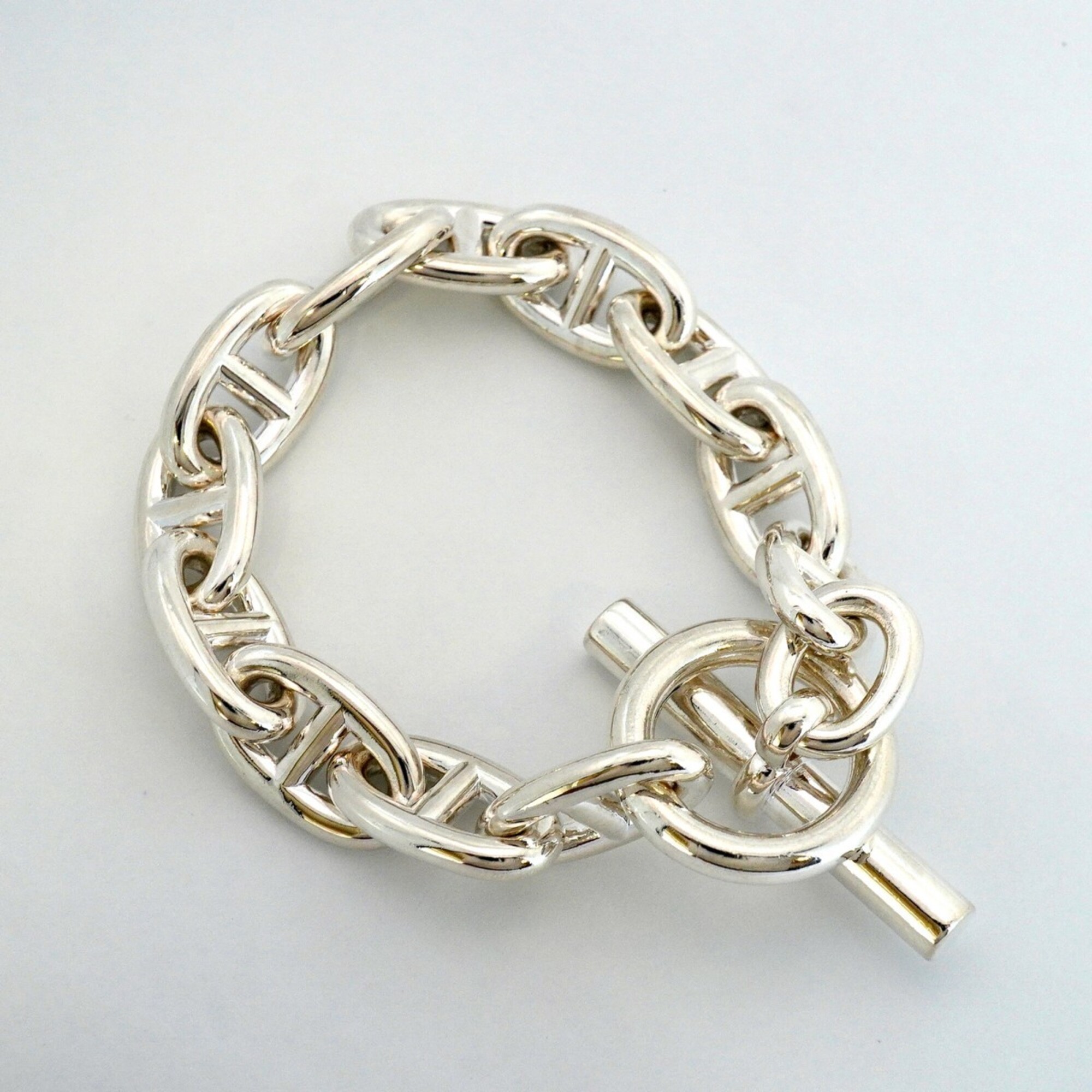 Hermès Chaine d'Ancre TGM Bracelet RN0001551