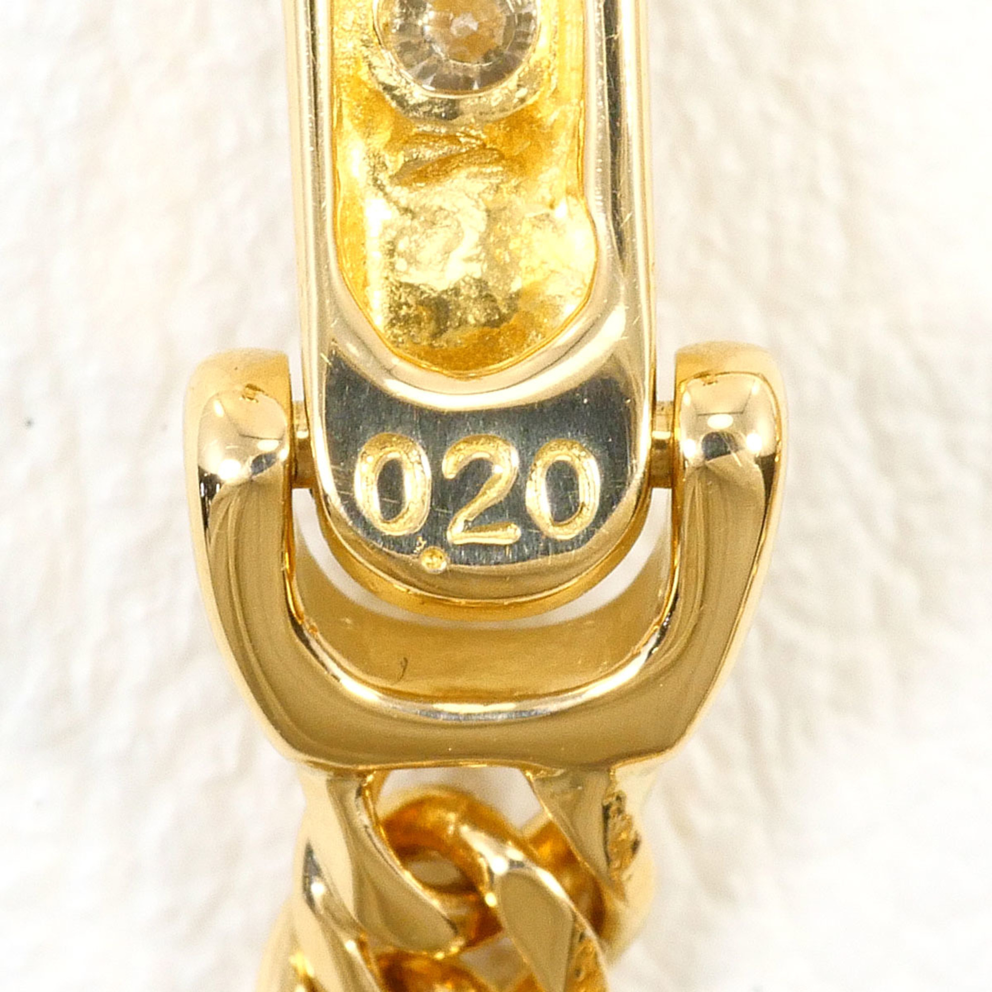 Unbranded 18K Yellow Gold Diamond Bracelet RN0001578