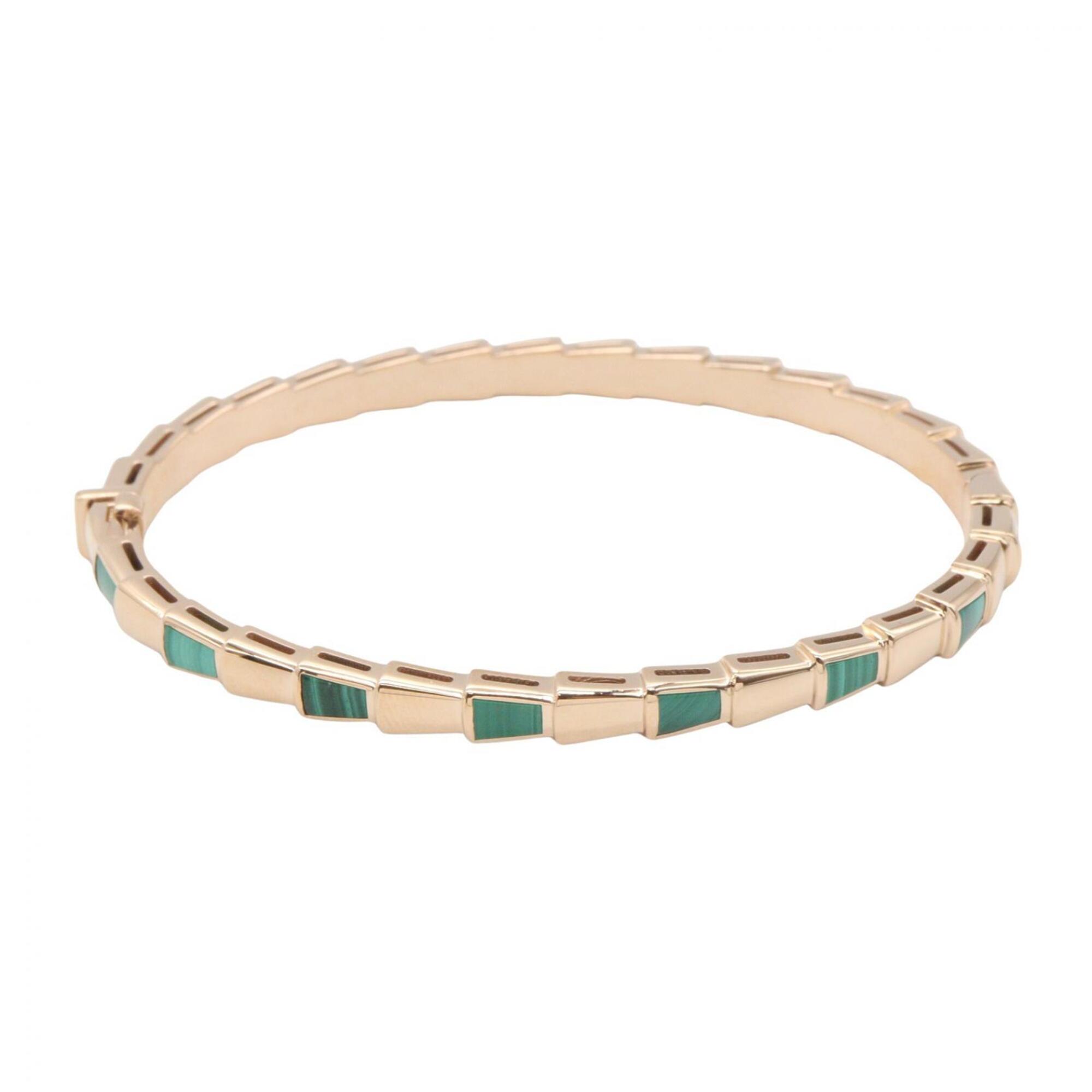 Bvlgari Serpenti Viper Malachite Bracelet RN0001584