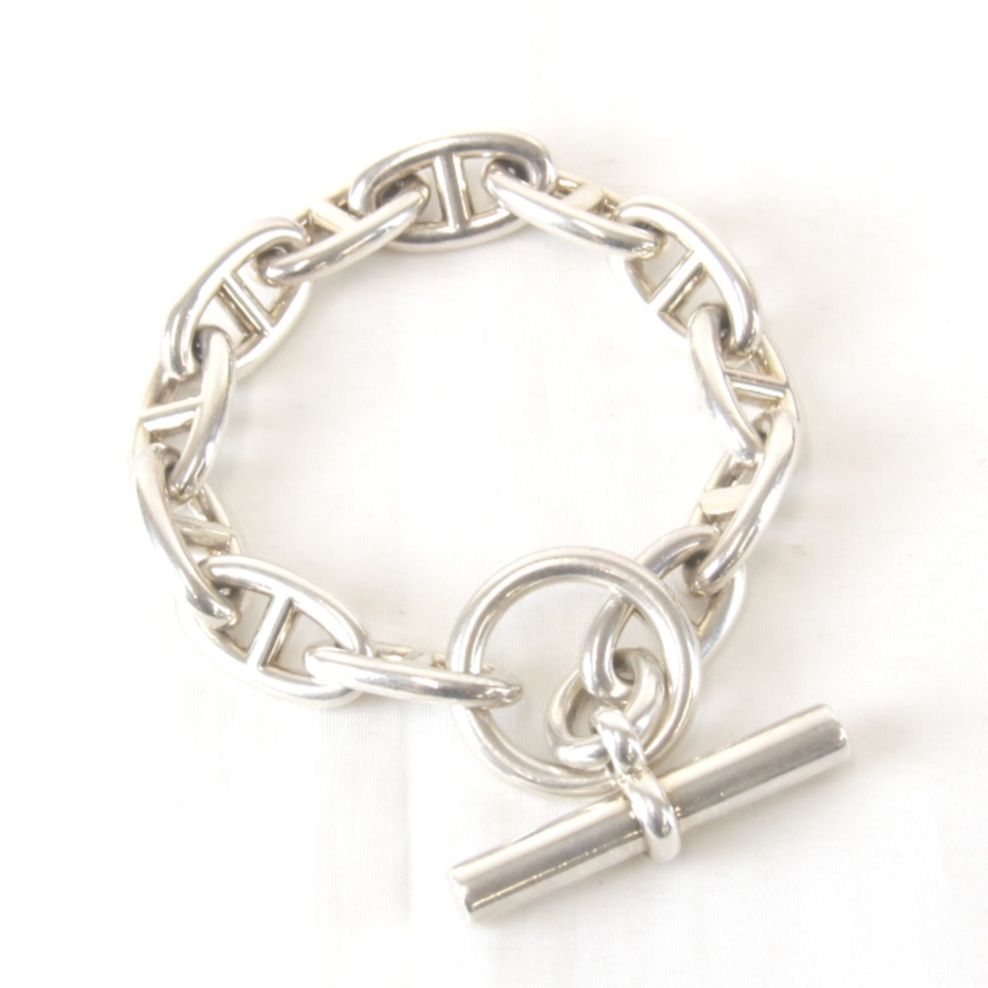 Hermès Chaine d'Ancre GM 12-link bracelet RN0001588