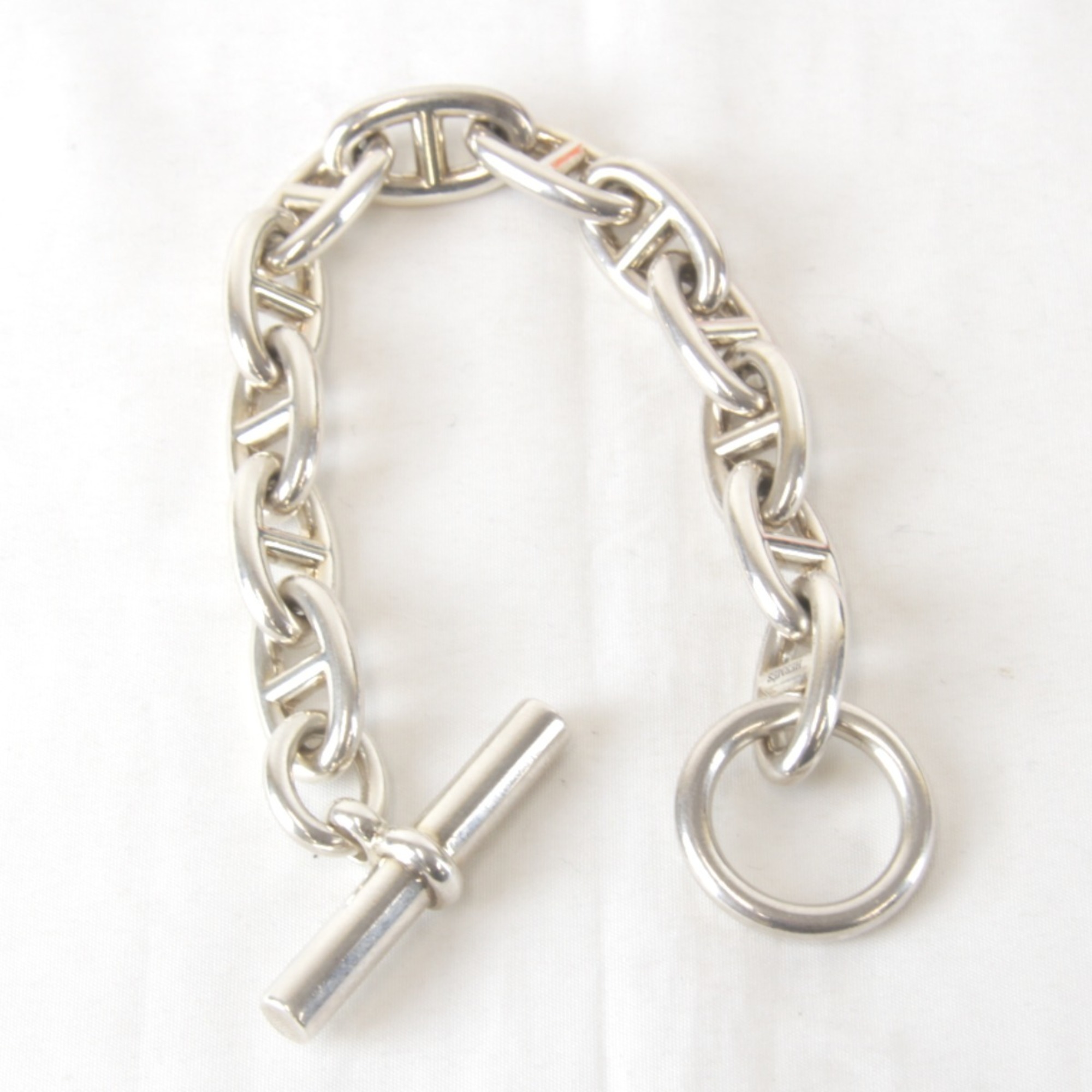 Hermès Chaine d'Ancre GM 12-link bracelet RN0001588