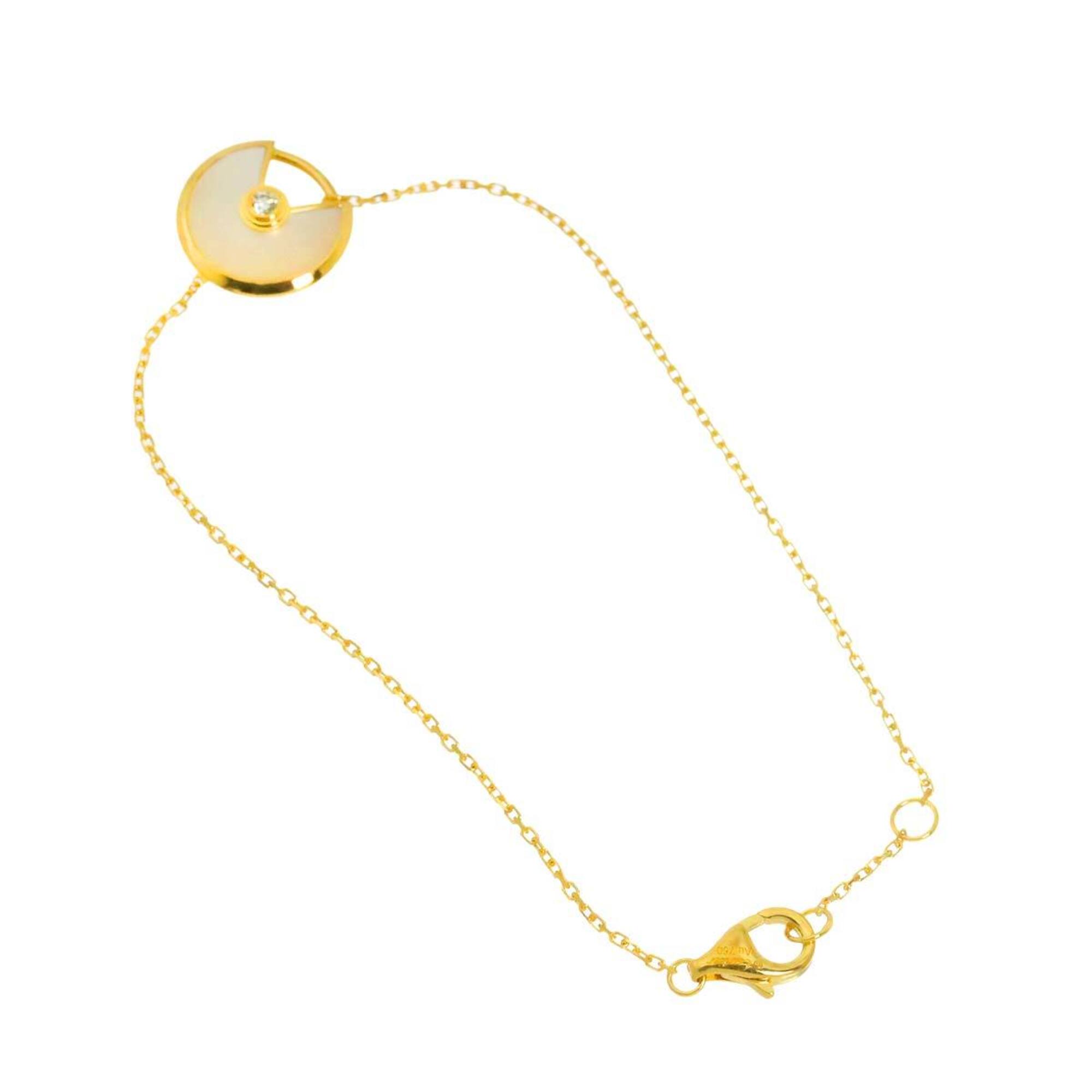 Cartier Amulette de Shell Diamond Bracelet XS RN0001606