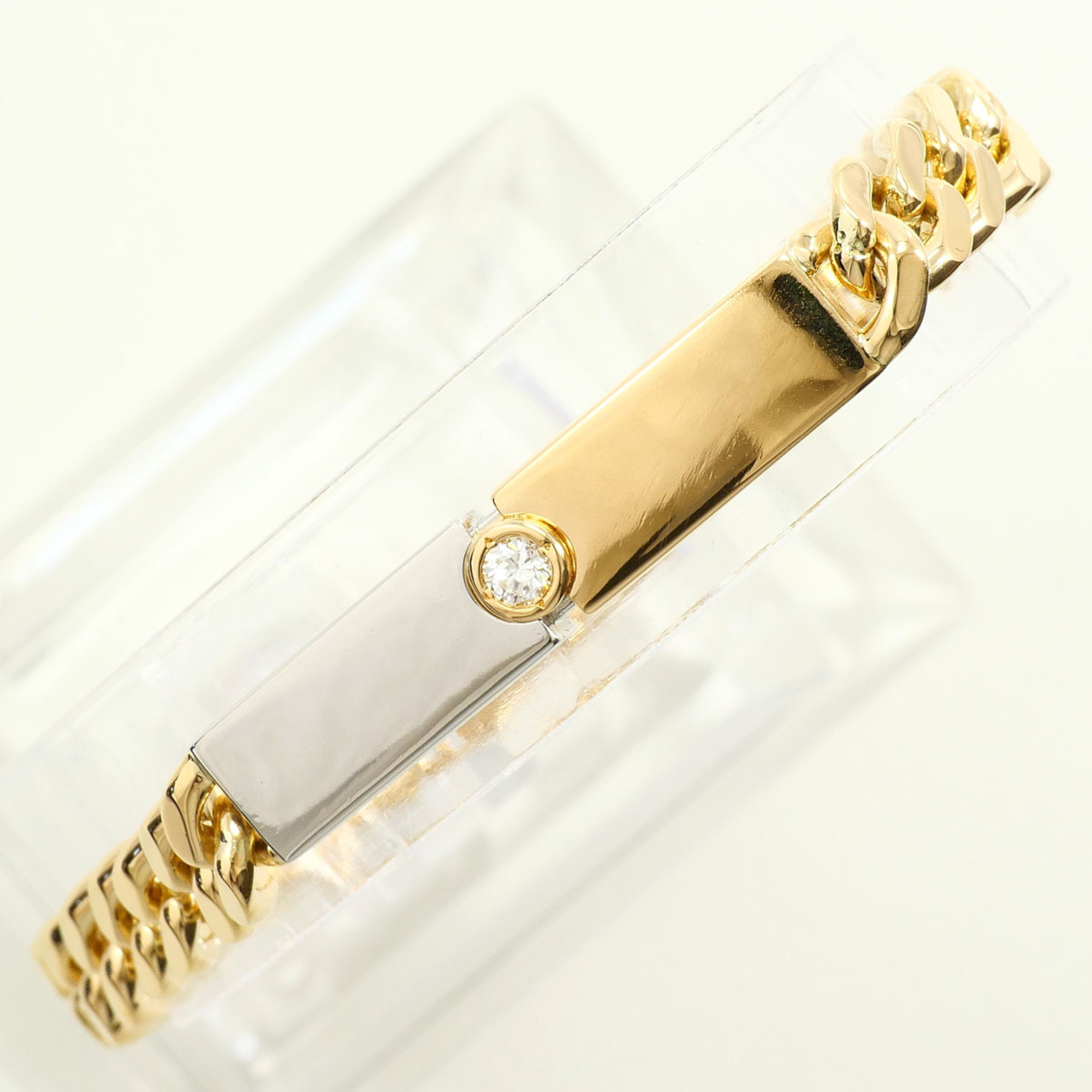 Unbranded PT900 Platinum 18K Yellow Gold Bracelet RN0001628
