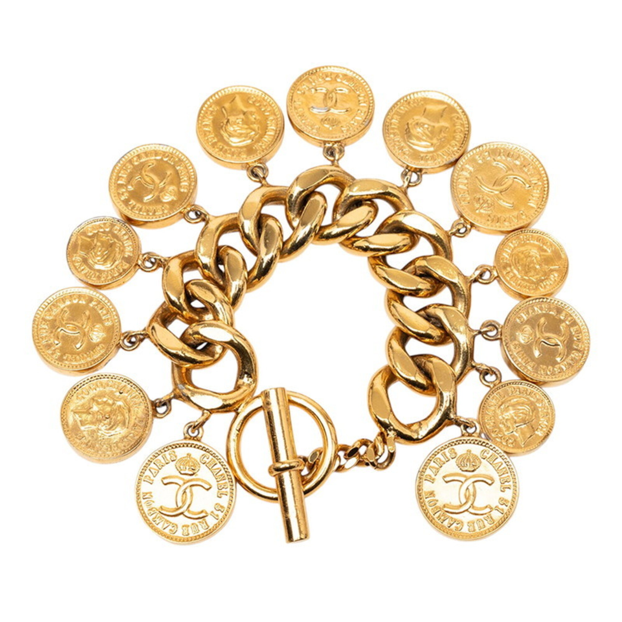 Chanel 31 RUE CAMBON Cambon Vintage Coin Motif RN0001630