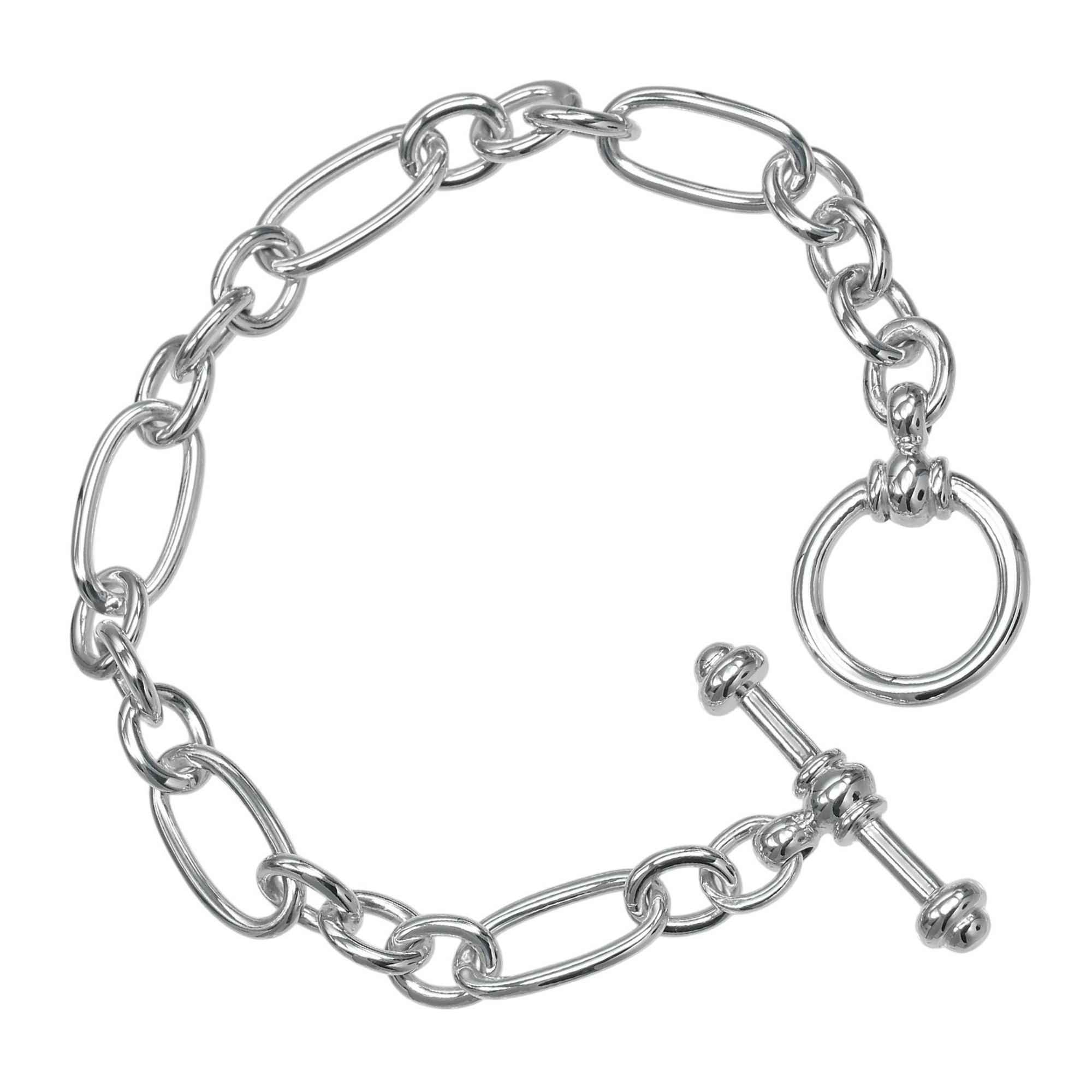 Tiffany Oval Chain Toggle Bracelet RN0001641