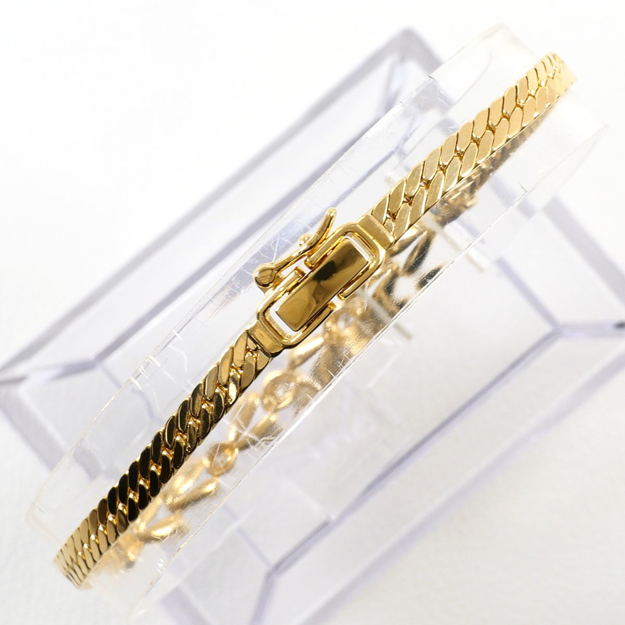 Unbranded 18K Yellow Gold Diamond Bracelet RN0001649