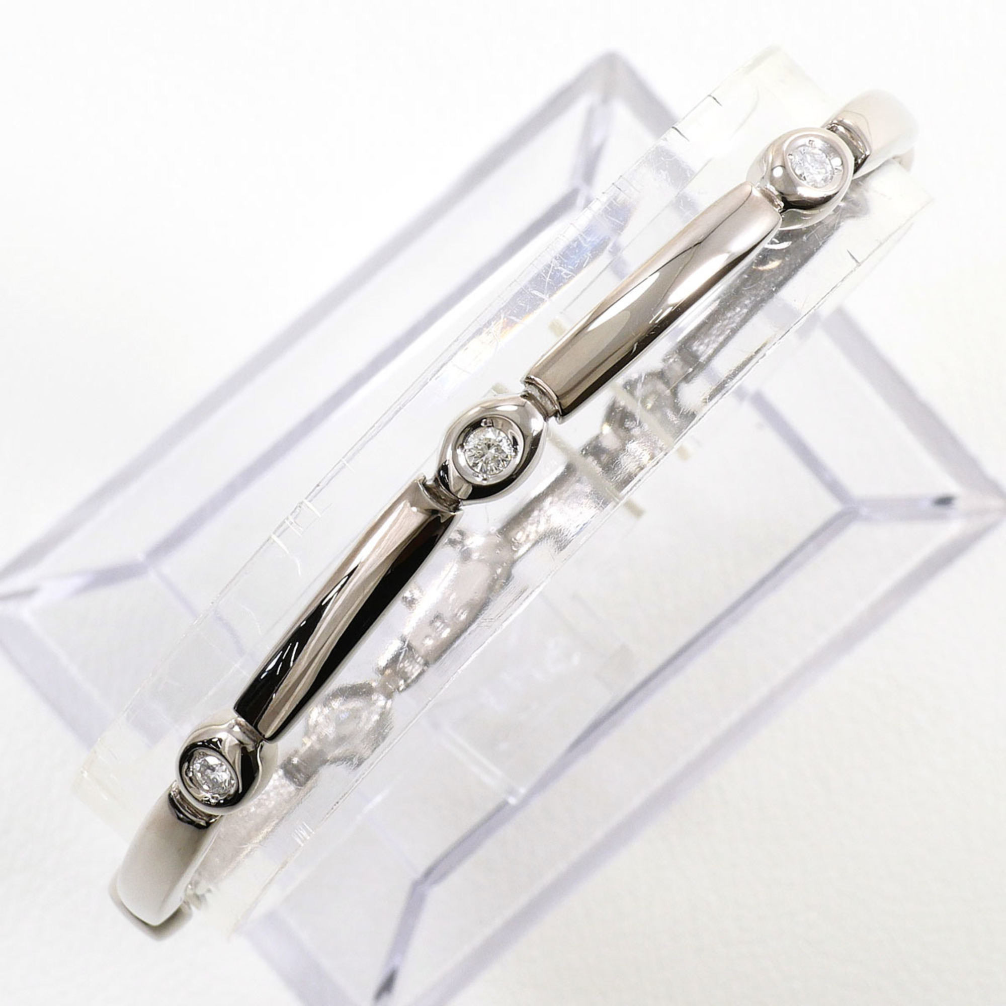 Unbranded 18K White Gold Diamond Bracelet RN0001650