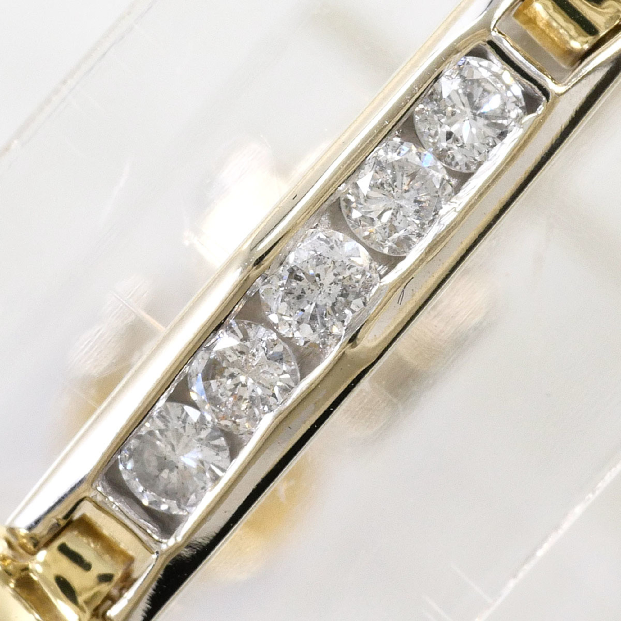 Unbranded K14 14K YG Yellow Gold Bracelet with Diamond RN0001651