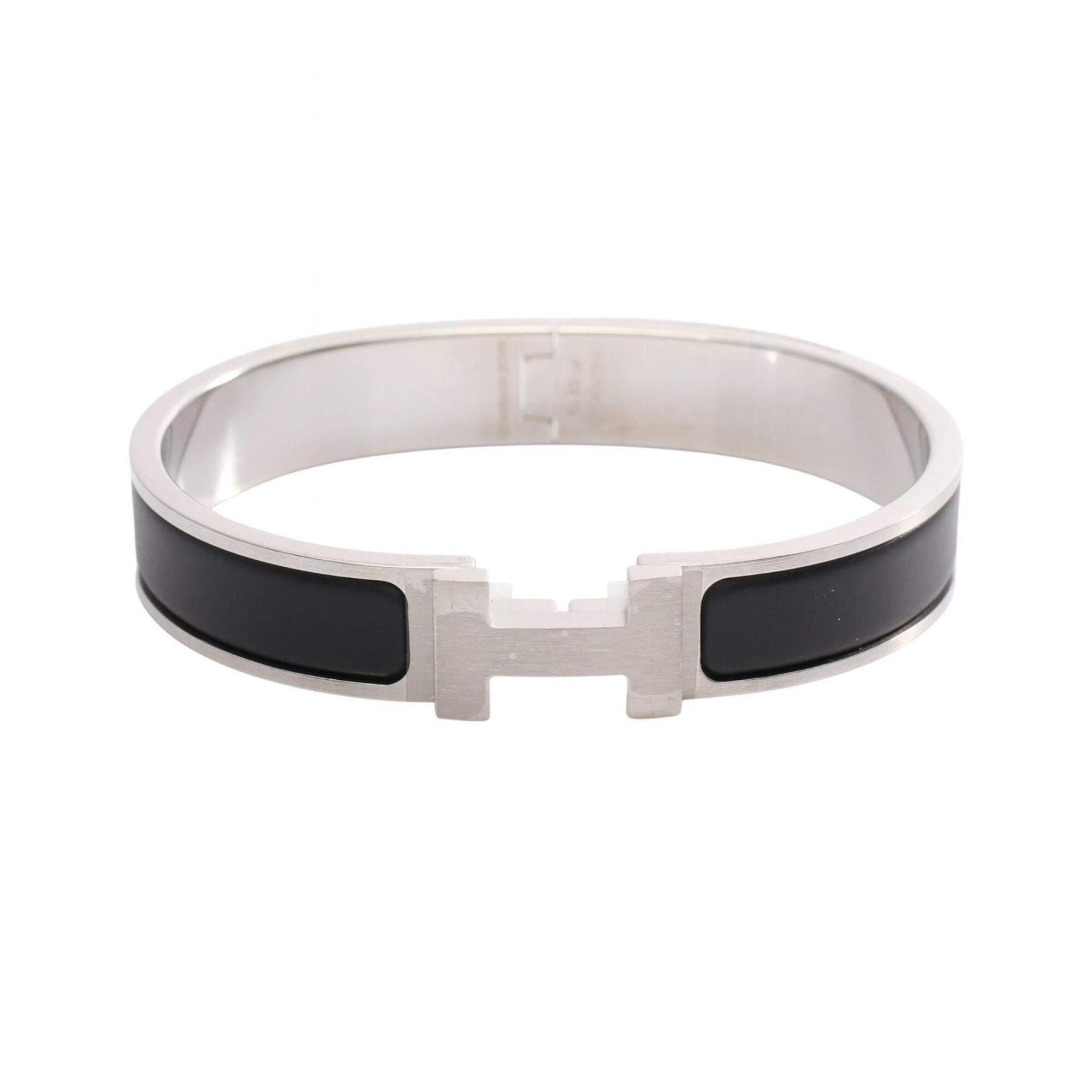 Hermès HERMES Click HH Noir Matte Bracelet RN0001674