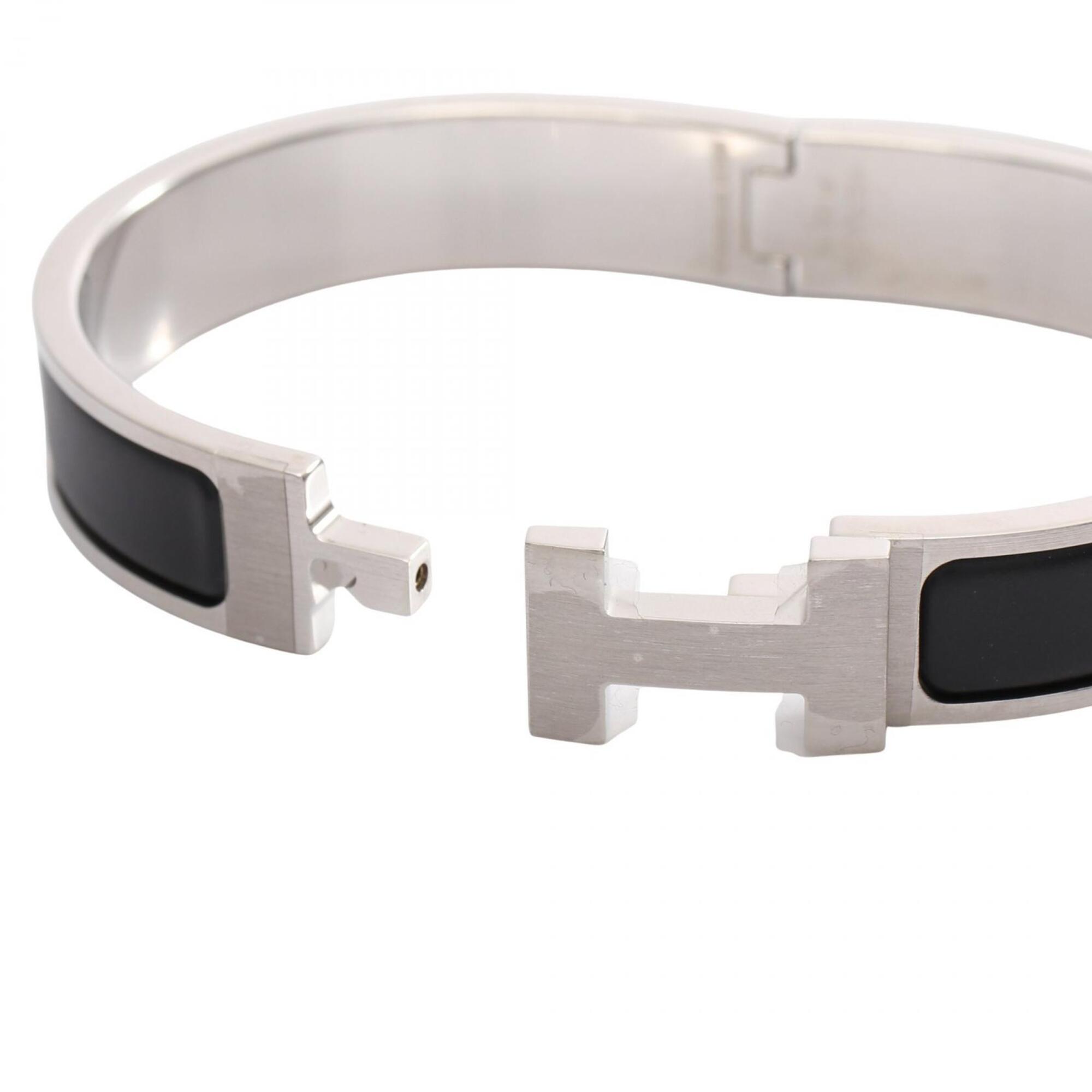 Hermès HERMES Click HH Noir Matte Bracelet RN0001674