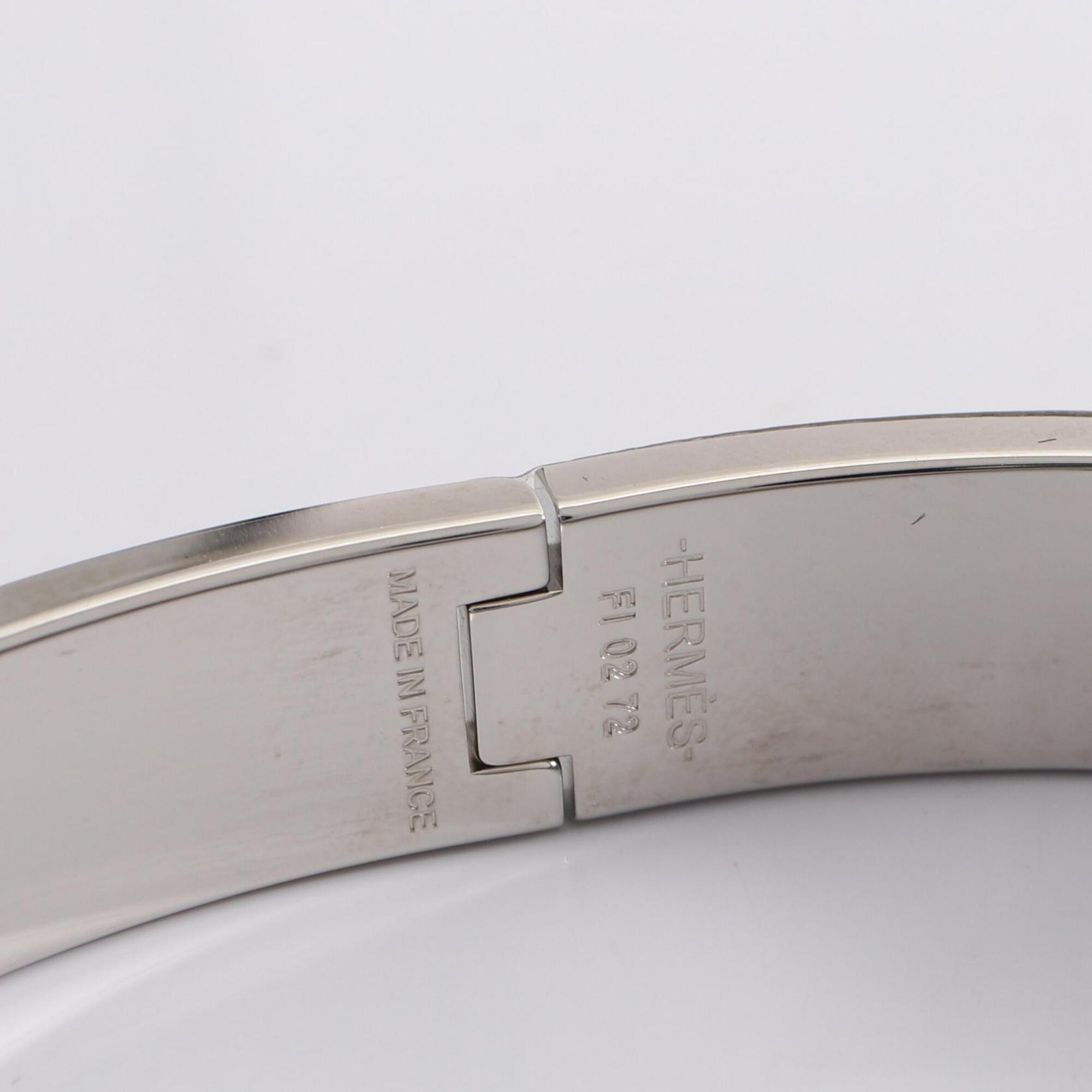 Hermès HERMES Click HH Noir Matte Bracelet RN0001674