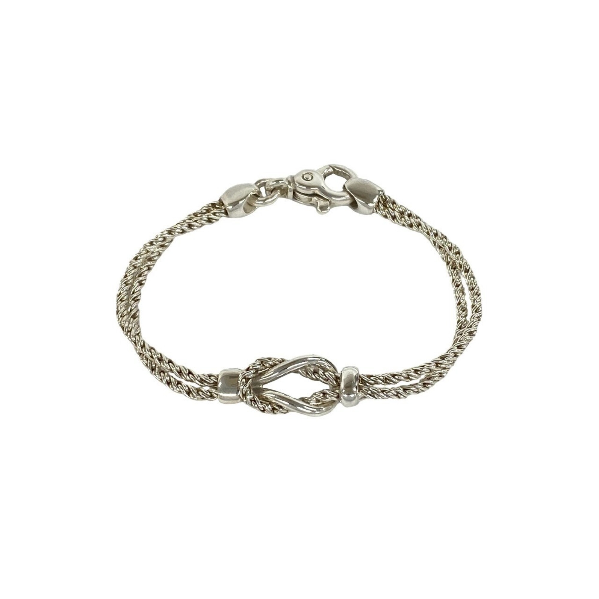 Tiffany Tiffany Center Knot Double Rope Bracelet RN0001682