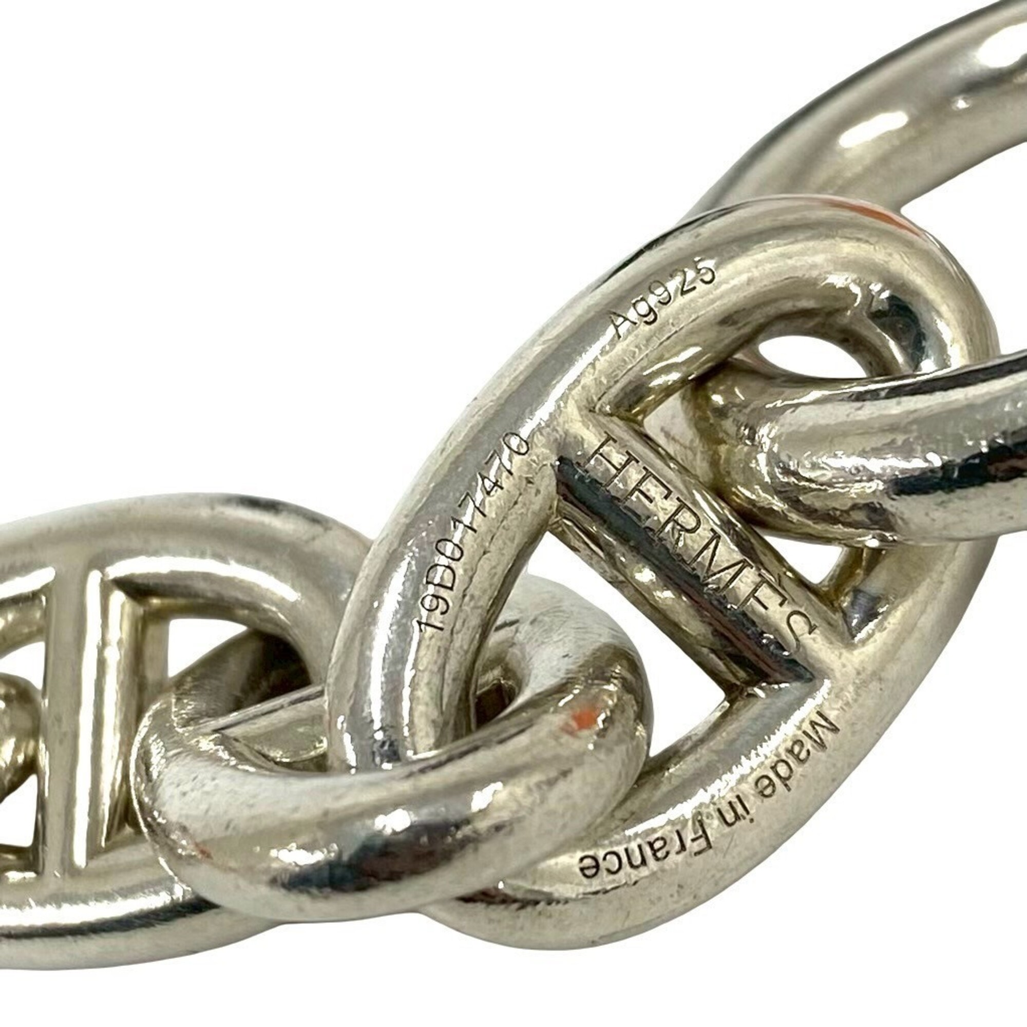 Hermès Chaine d'Ancre TGM 12-link bracelet RN0001685