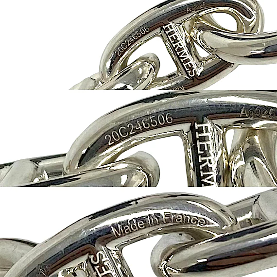Hermès Chaine d'Ancre GM 14-link bracelet RN0001686 Hermès Chaine d'Ancre GM 14-link bracelet RN0001686
