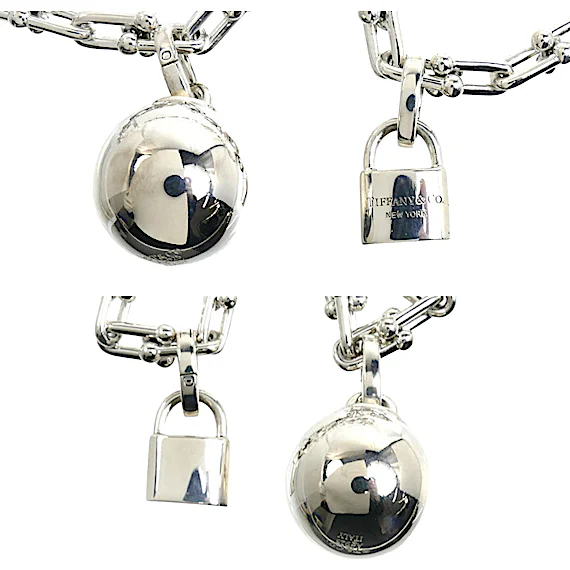Tiffany Sterling Silver 925 Hardware Small Wrap RN0001704 Tiffany Sterling Silver 925 Hardware Small Wrap RN0001704