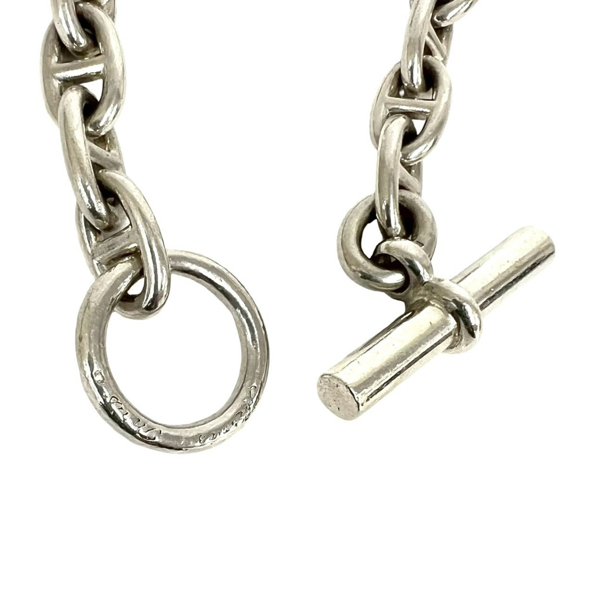 Hermès Hermes Script Logo Vintage Chaine d'Ancre MM RN0001705
