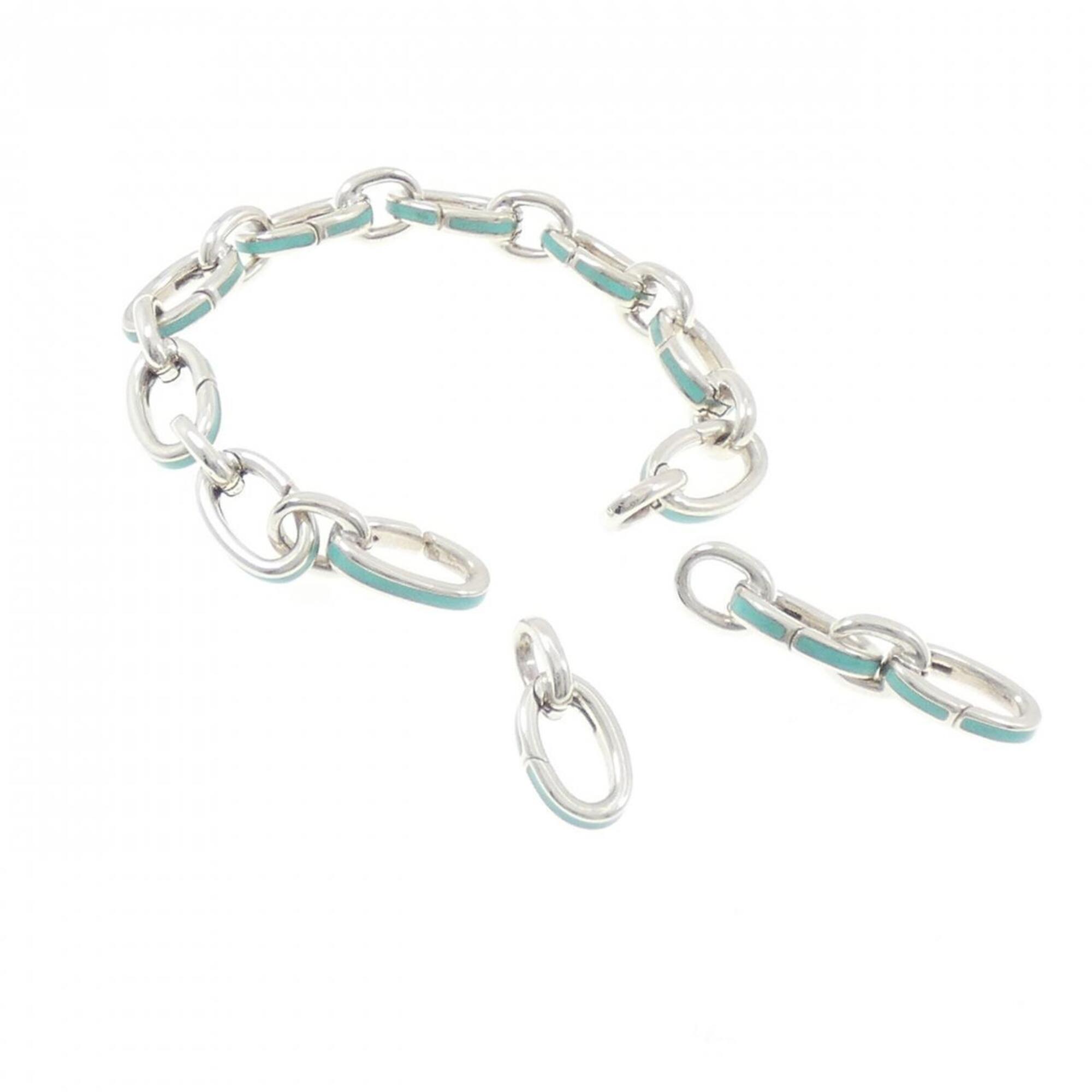 Tiffany Link Clasp Bracelet RN0001722