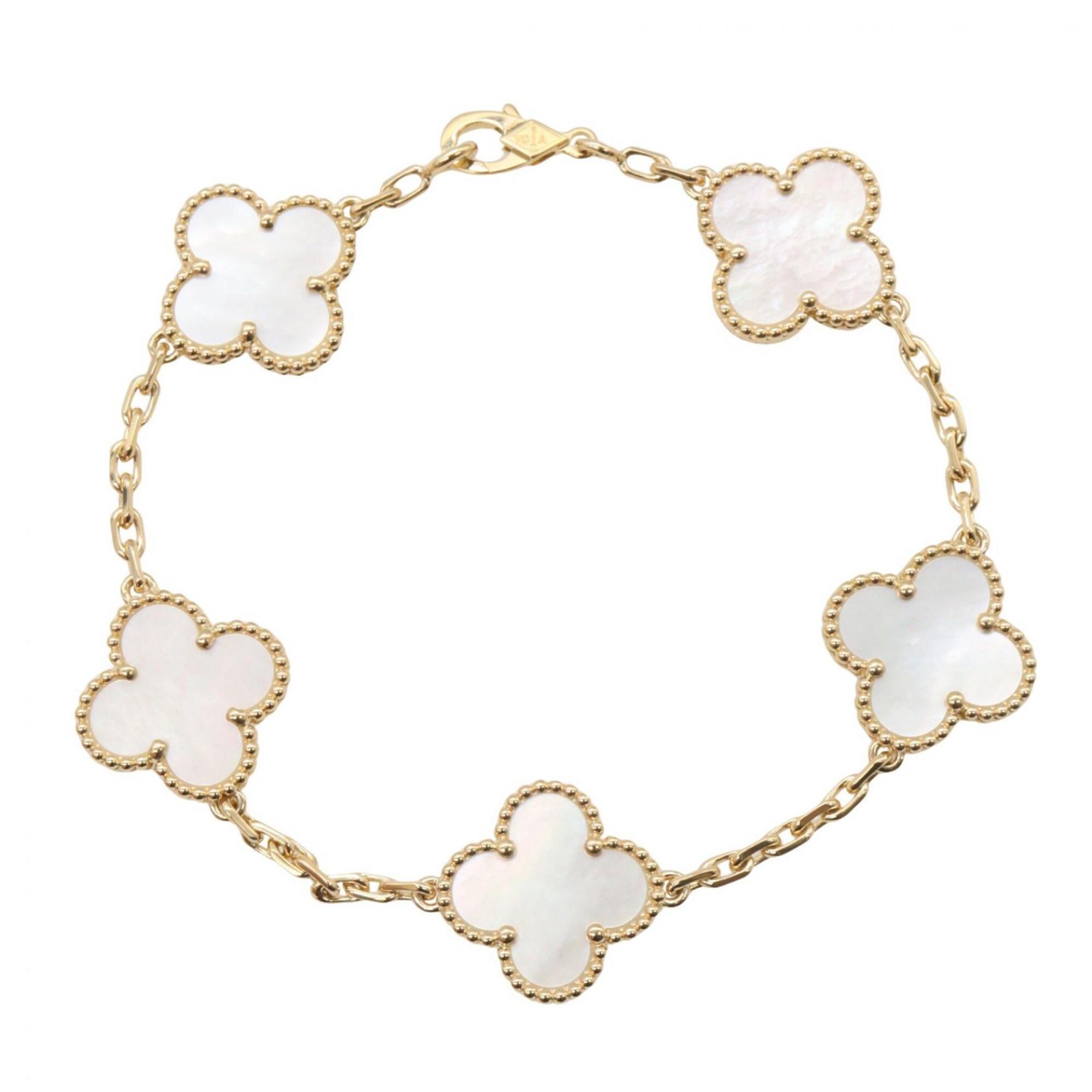 Van Cleef & Arpels Vintage Alhambra 5-Motif Bracelet RN0001726