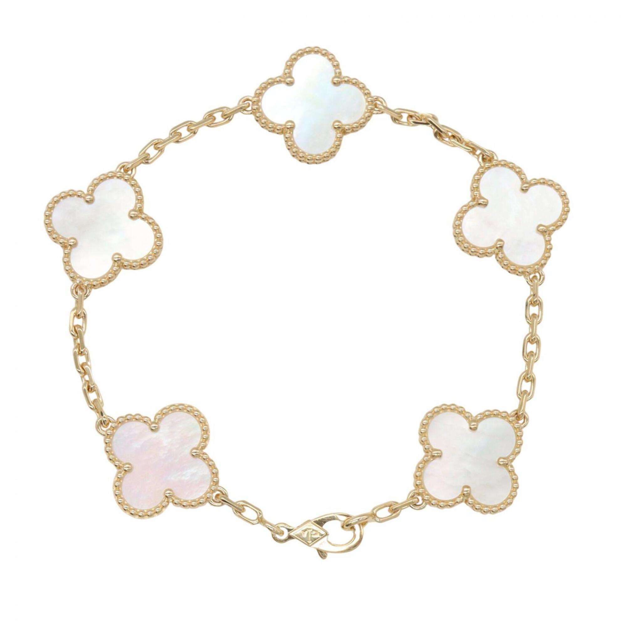 Van Cleef & Arpels Vintage Alhambra 5-Motif Bracelet RN0001726