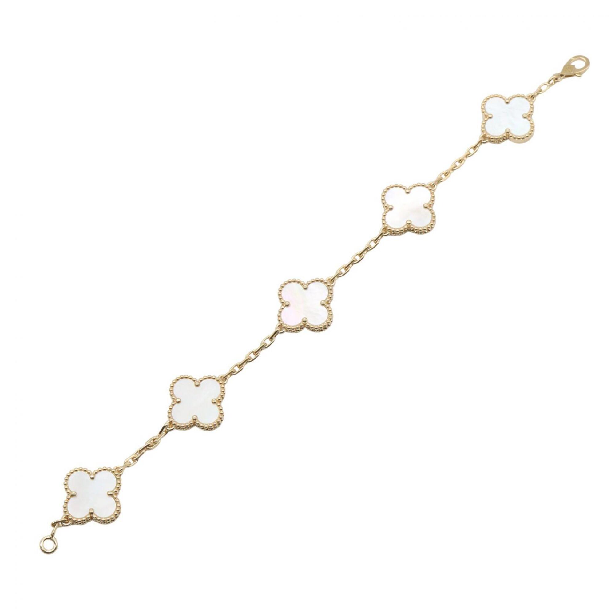 Van Cleef & Arpels Vintage Alhambra 5-Motif Bracelet RN0001726