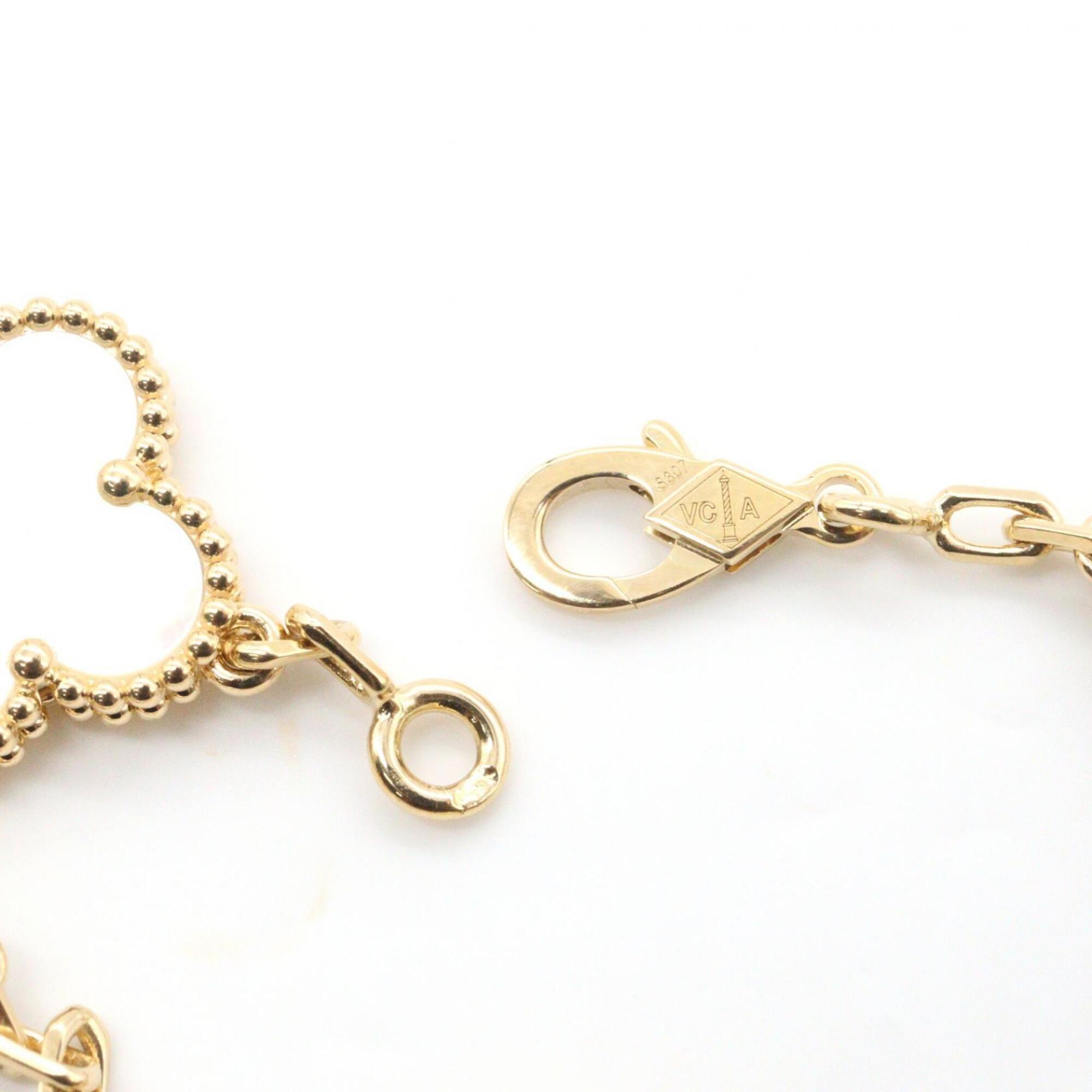 Van Cleef & Arpels Vintage Alhambra 5-Motif Bracelet RN0001726