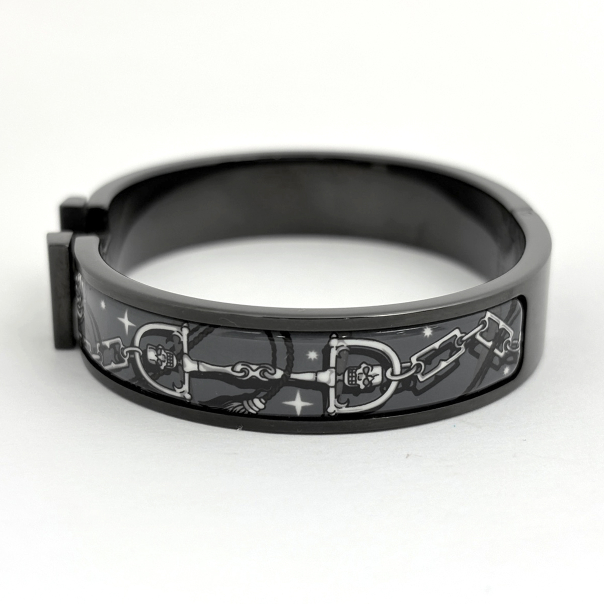 Hermès HERMES Clic HH Enamel Bracelet RN0001753