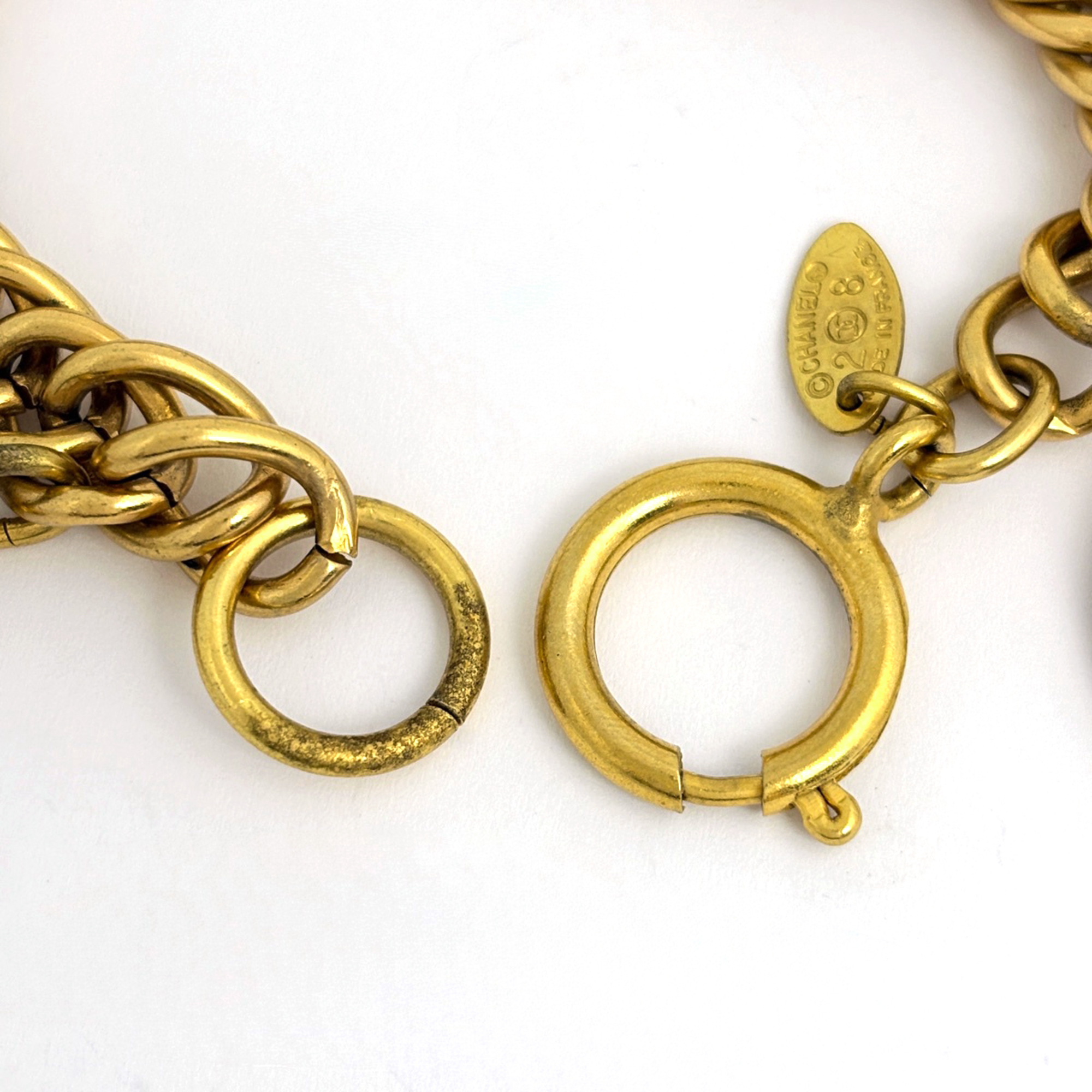 Chanel Coco Mark Bracelet GP Gold RN0001758