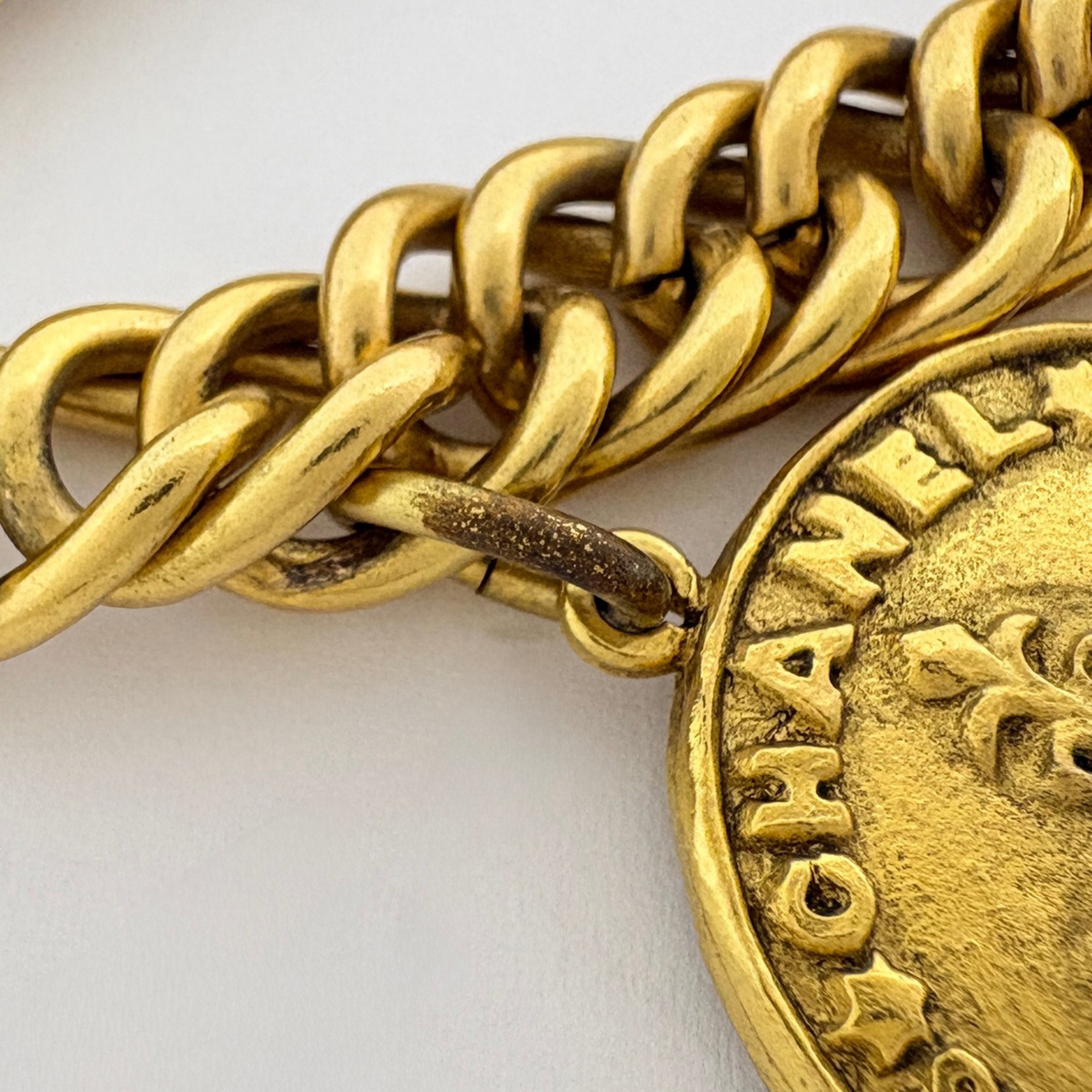 Chanel Coco Mark Bracelet GP Gold RN0001758