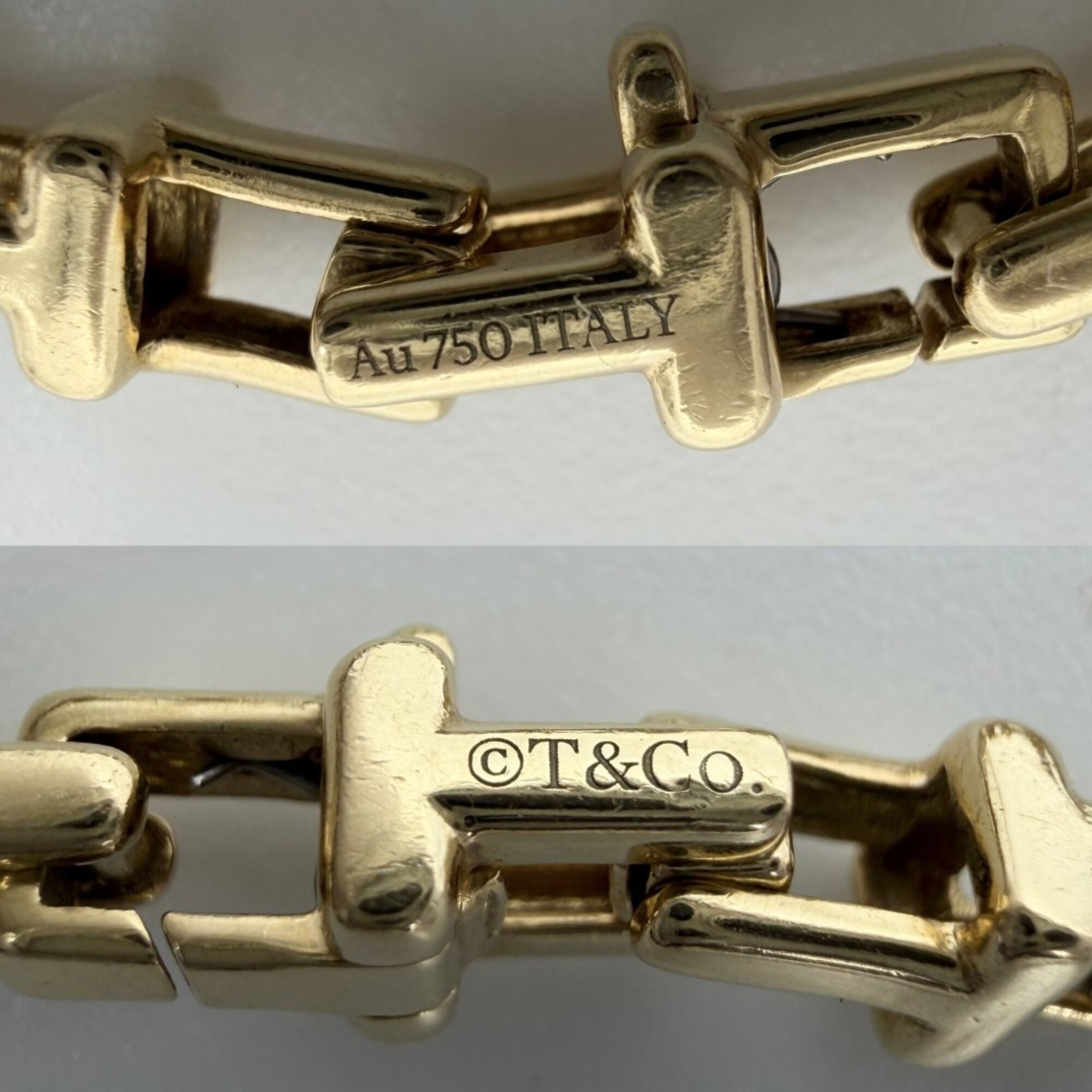 Tiffany T Narrow Chain Bracelet RN0001774