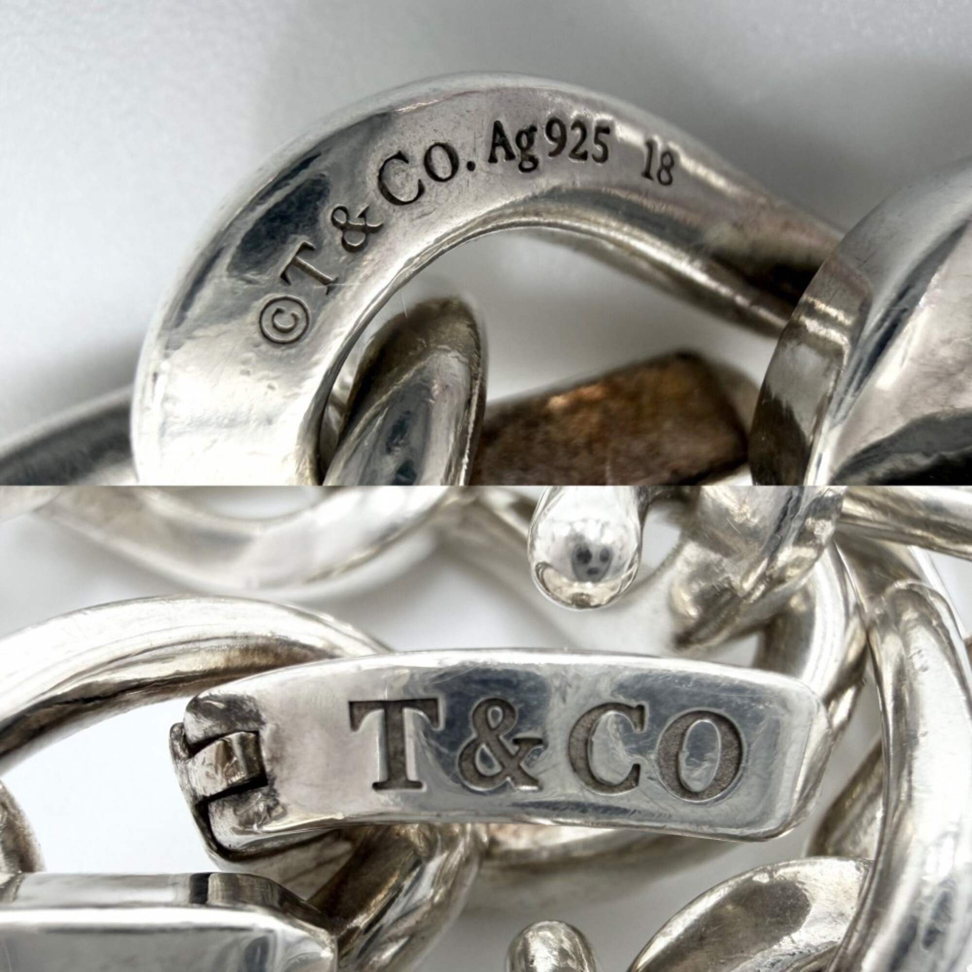 Tiffany Forge Large Link Bracelet RN0001782