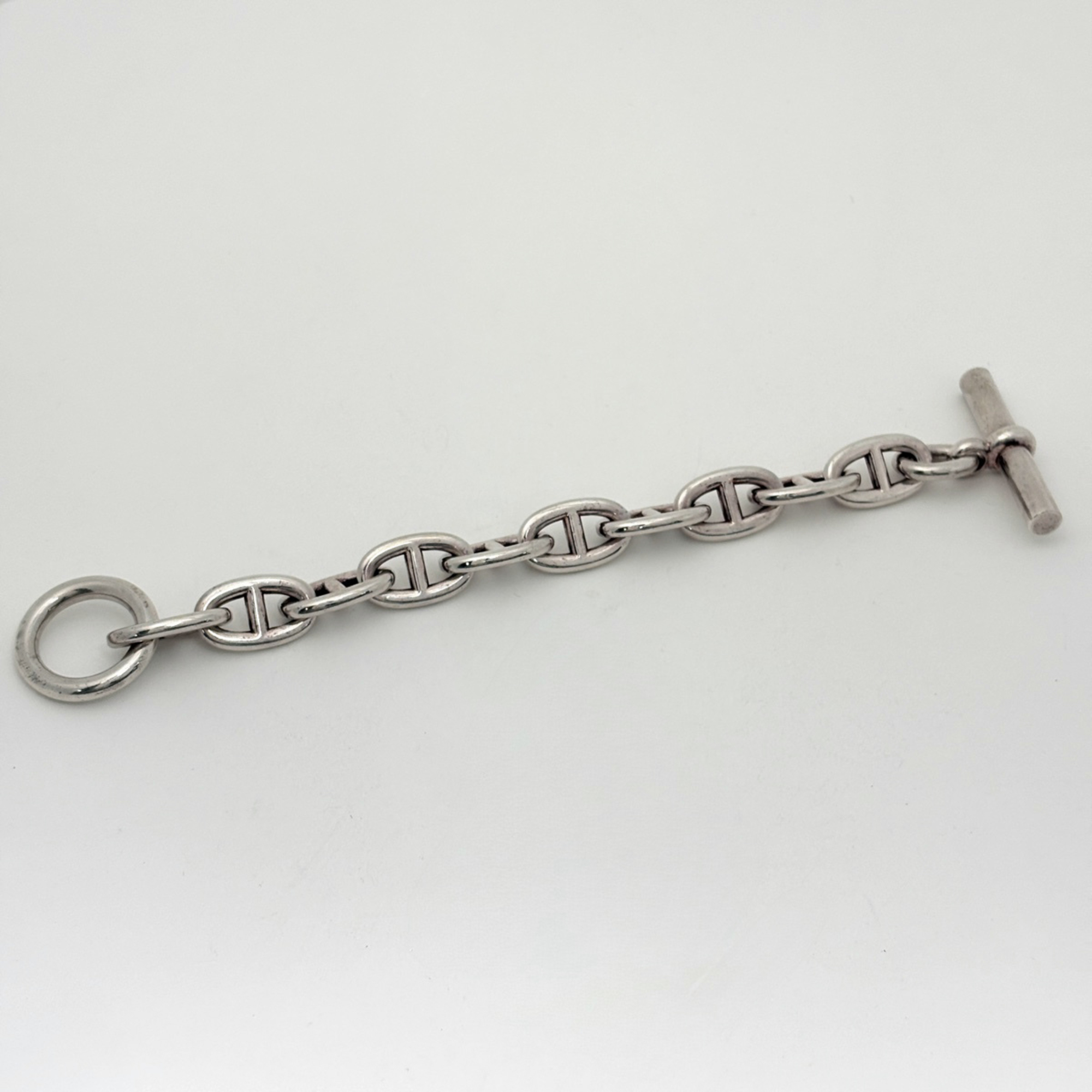 Hermès Chaine d'Ancre TGM 11-link bracelet RN0001788