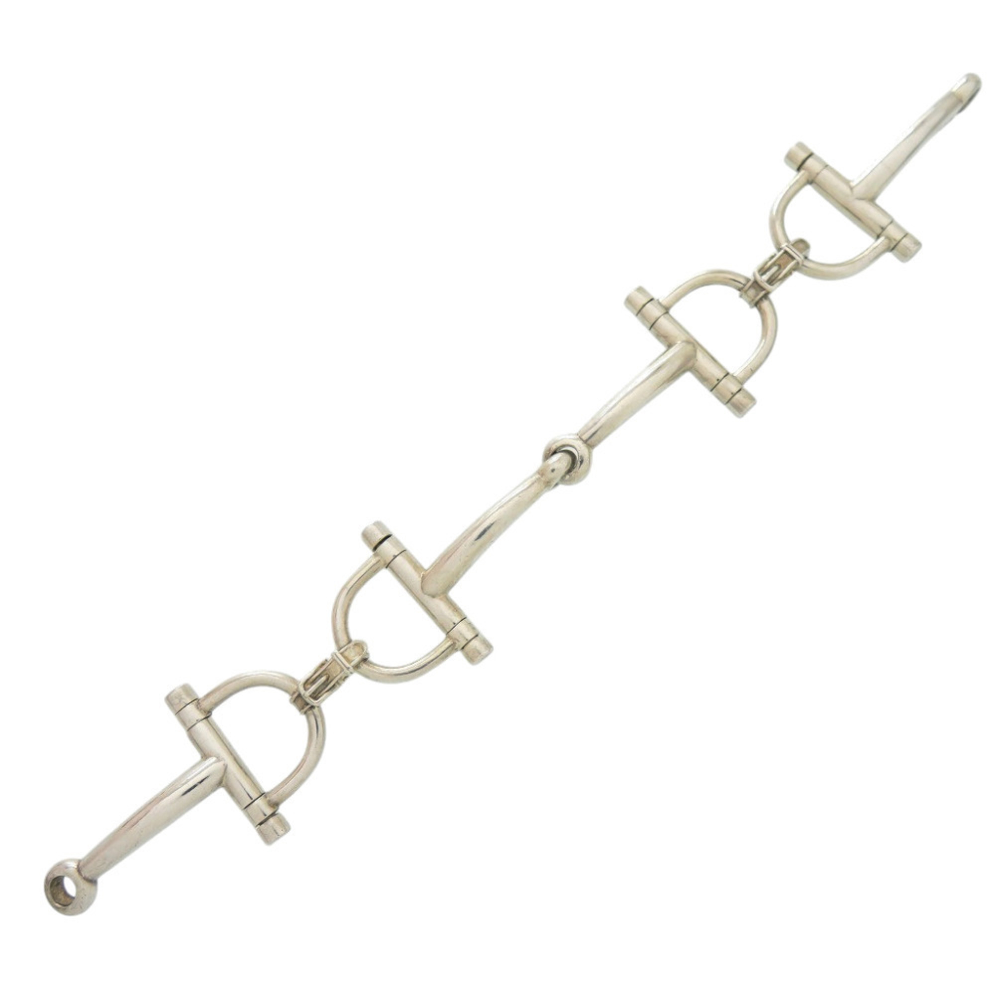 Hermès Horsebit Silver Vintage Antique Sterling 925  RN0001793