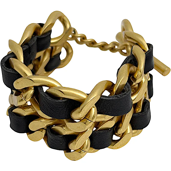 Chanel Double Chain Bracelet RN0001794 Chanel Double Chain Bracelet RN0001794