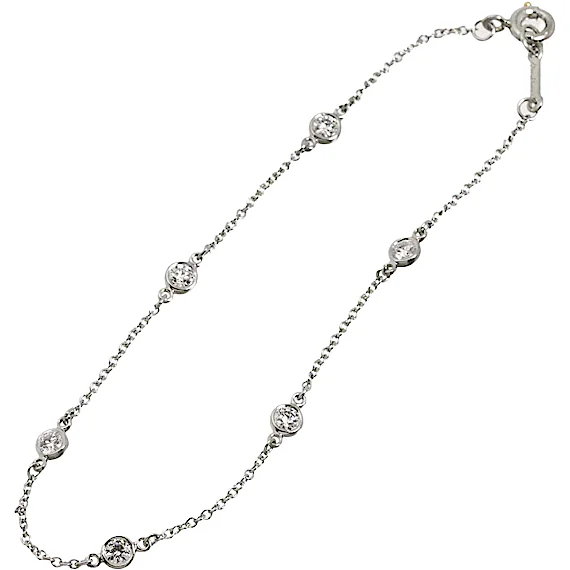 Tiffany By The Yard Diamond 6P Bracelet RN0001817 Tiffany By The Yard Diamond 6P Bracelet RN0001817