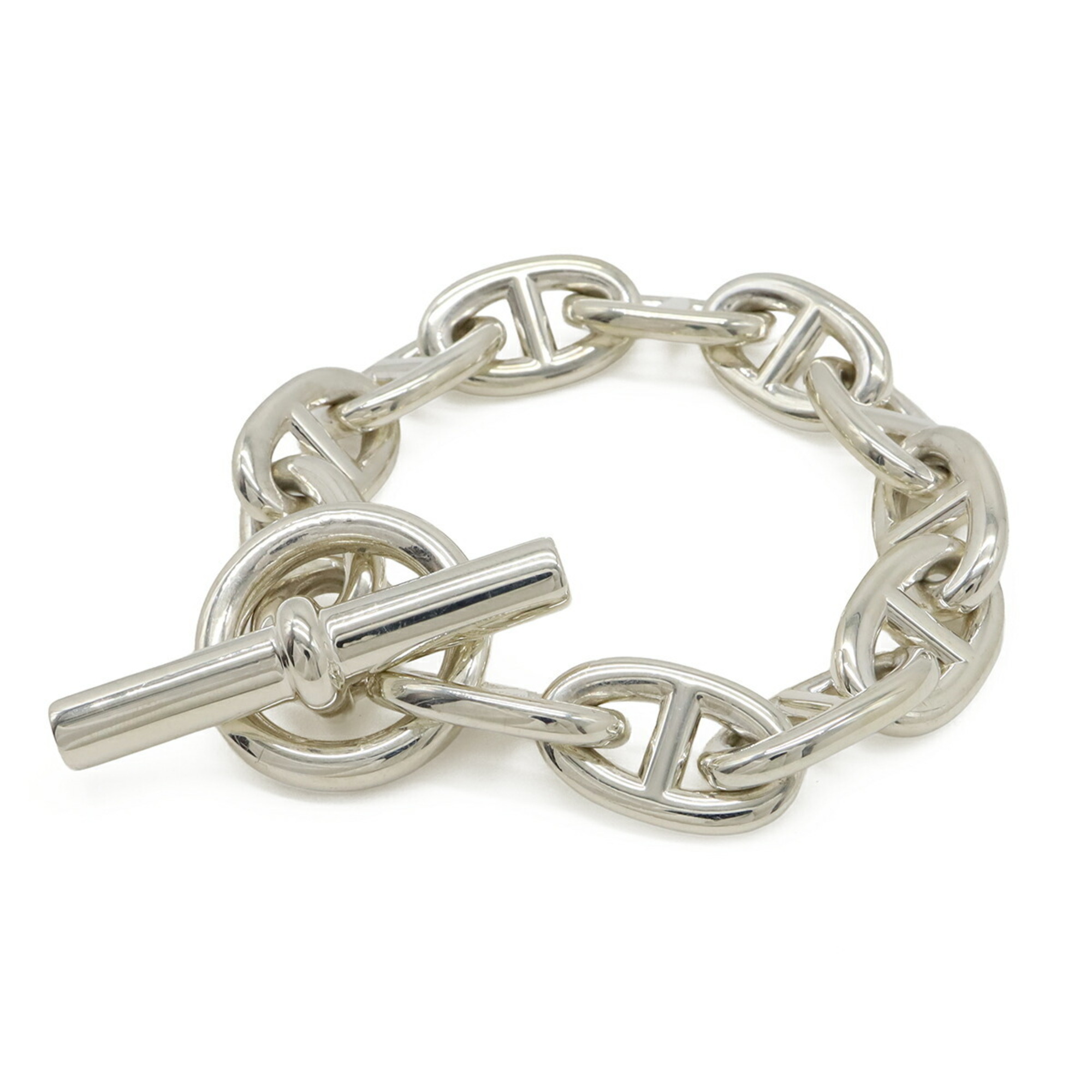 Hermès Chaine d'Ancre TGM 12-link bracelet RN0001820