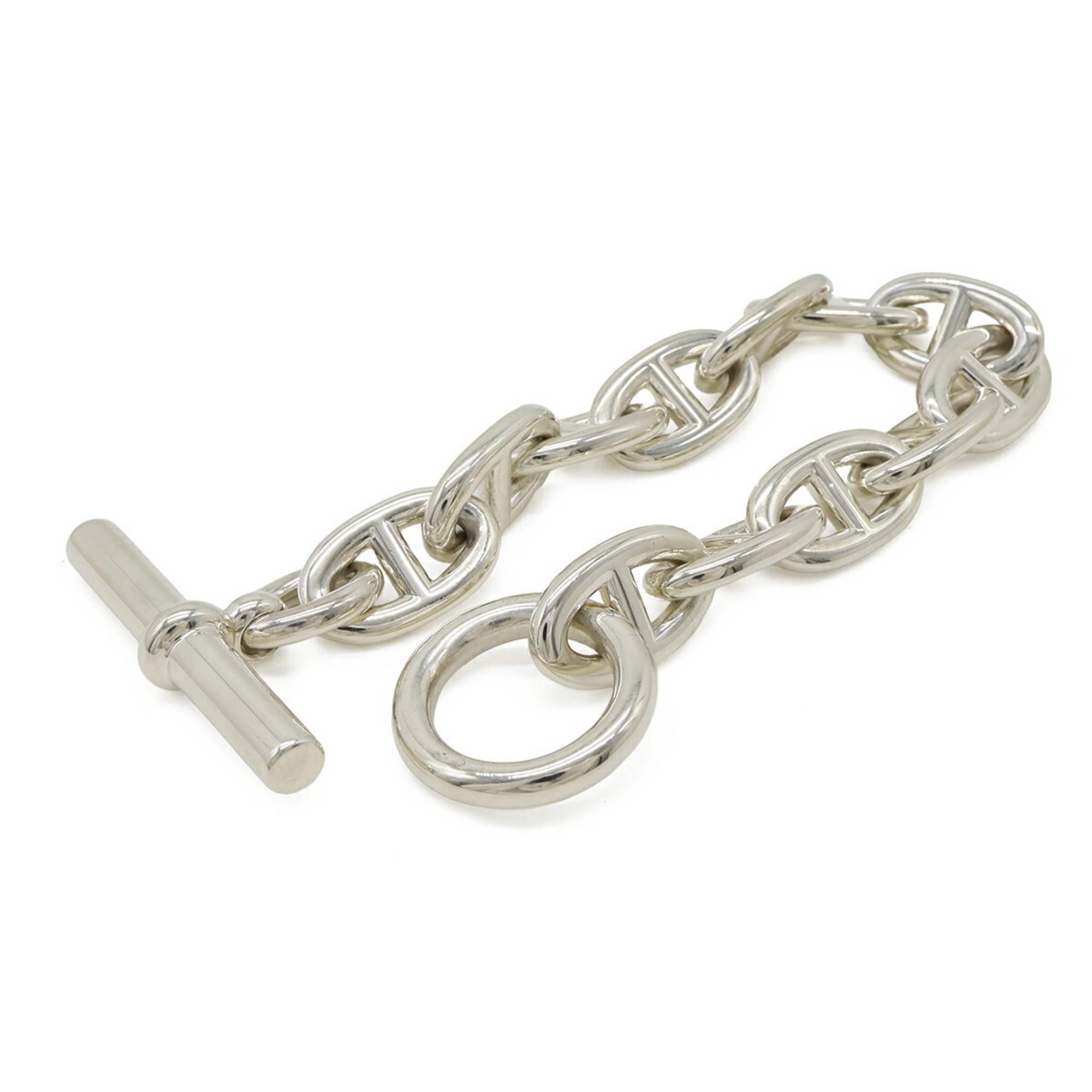 Hermès Chaine d'Ancre TGM 12-link bracelet RN0001820